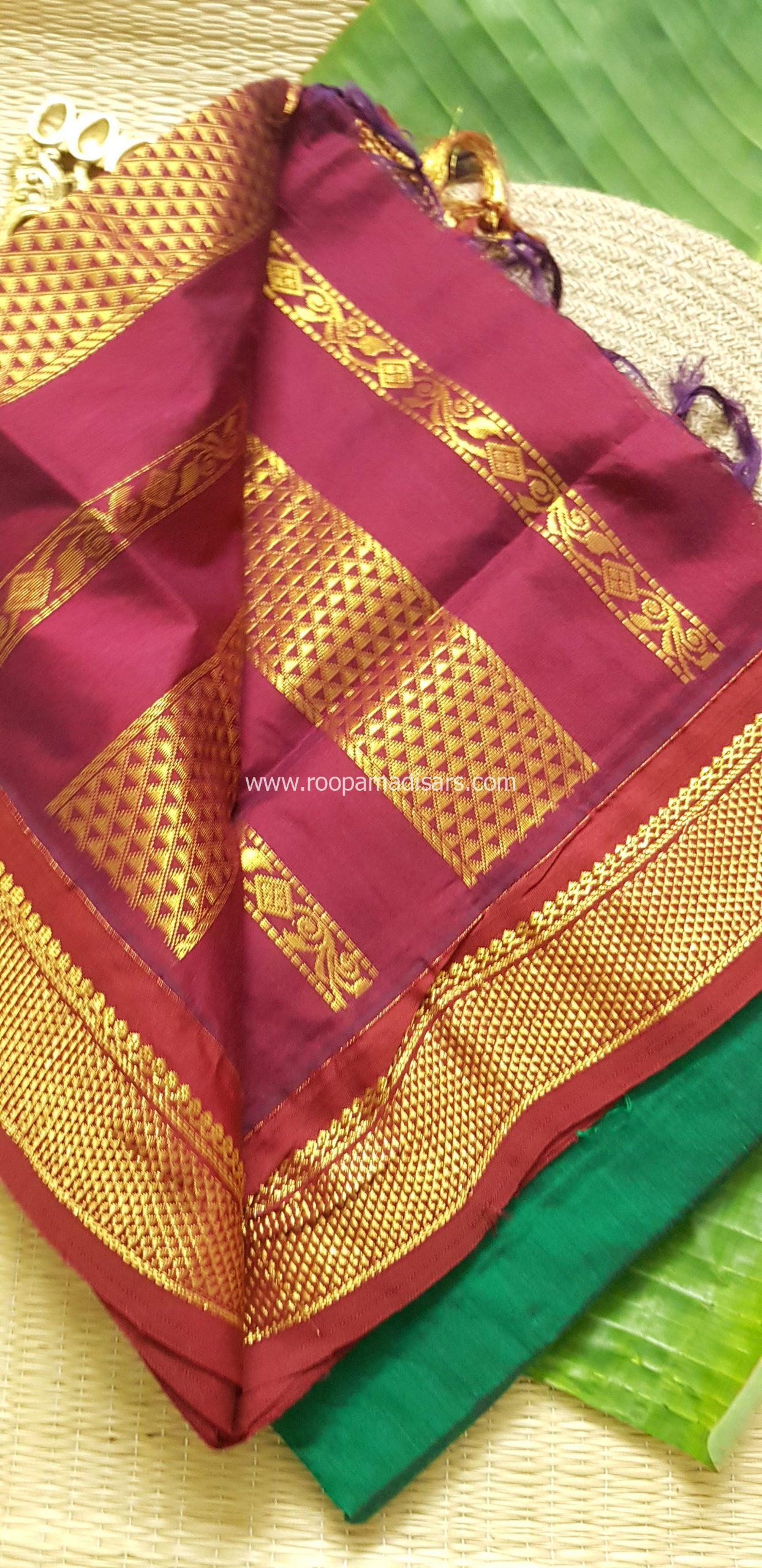 KALYANI SILK READYMADE (ரெடிமேட் மடிசார்) -READYMADE MADISAR WITHOUT BLOUSE PIECE - Image 2