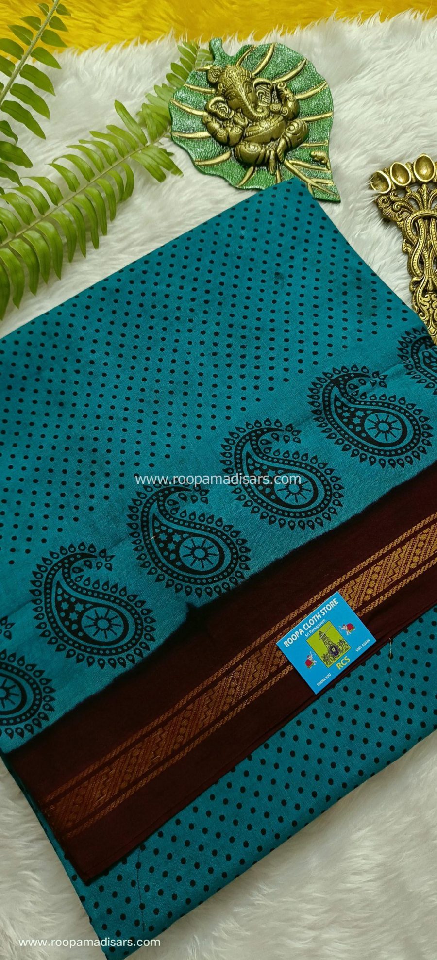 SUNGUDI SAREES -10.5YARDS MADISAR SAREE WITHOUT BLOUSE PIECE
