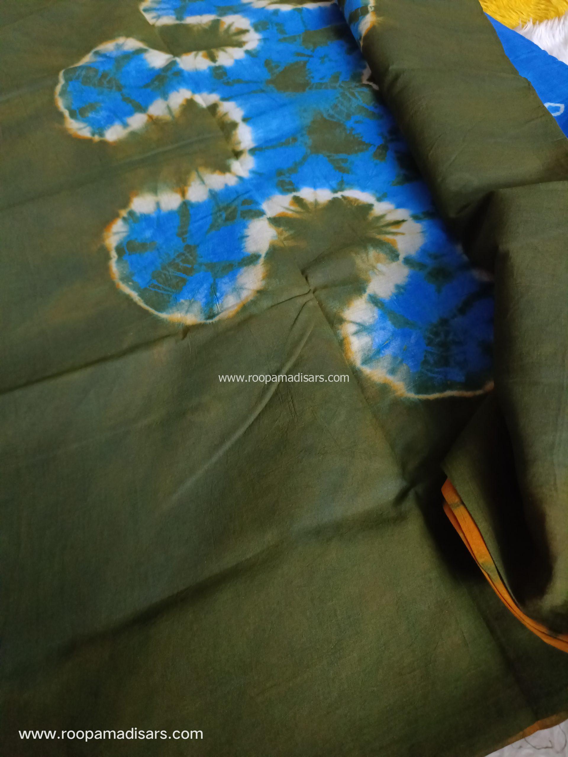 SUNGUDI SAREES -10.5YARDS MADISAR SAREE WITHOUT BLOUSE PIECE - Image 2