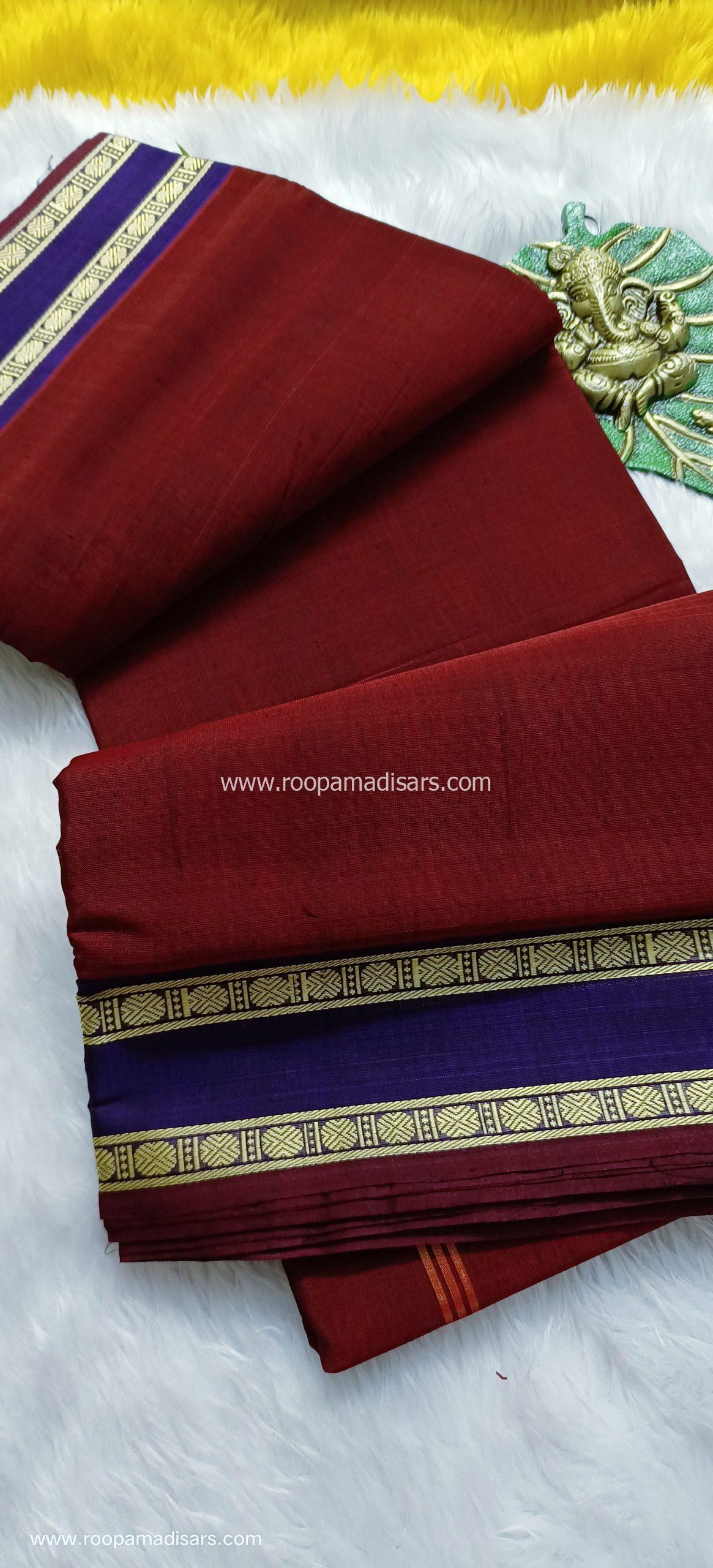 DEVENDRA SAREES -10 YARDS ORIGINAL DEVENDRA MADISAR SAREE WITHOUT BLOUSE PIECE