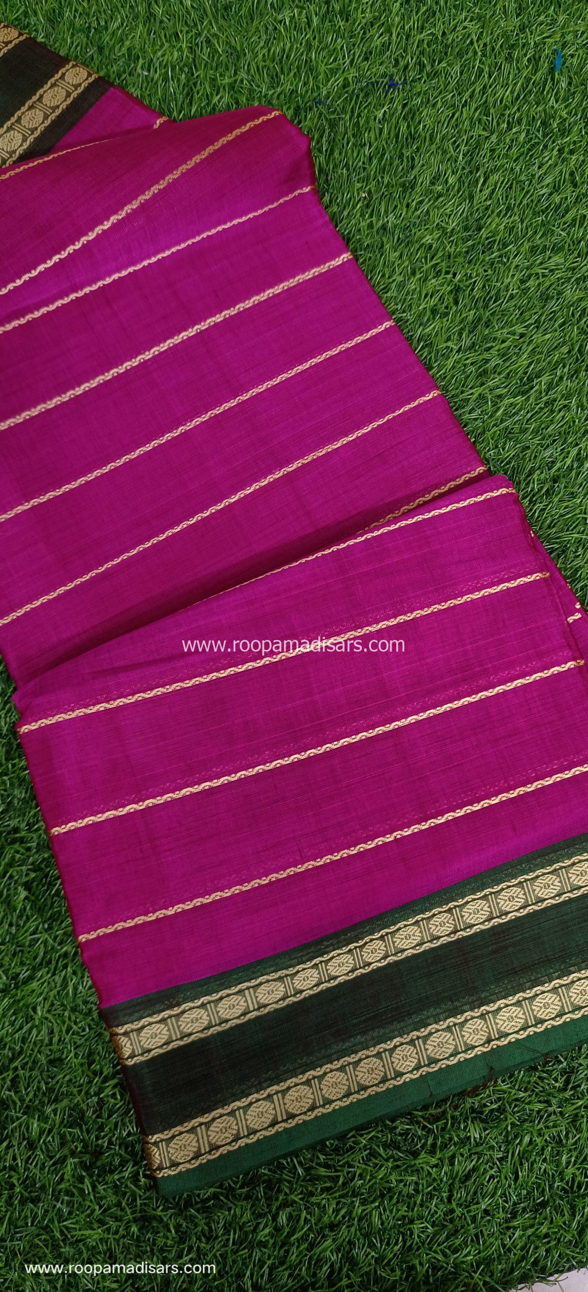DEVENDRA SAREES -10 YARDS ORIGINAL DEVENDRA MADISAR SAREE WITHOUT BLOUSE PIECE