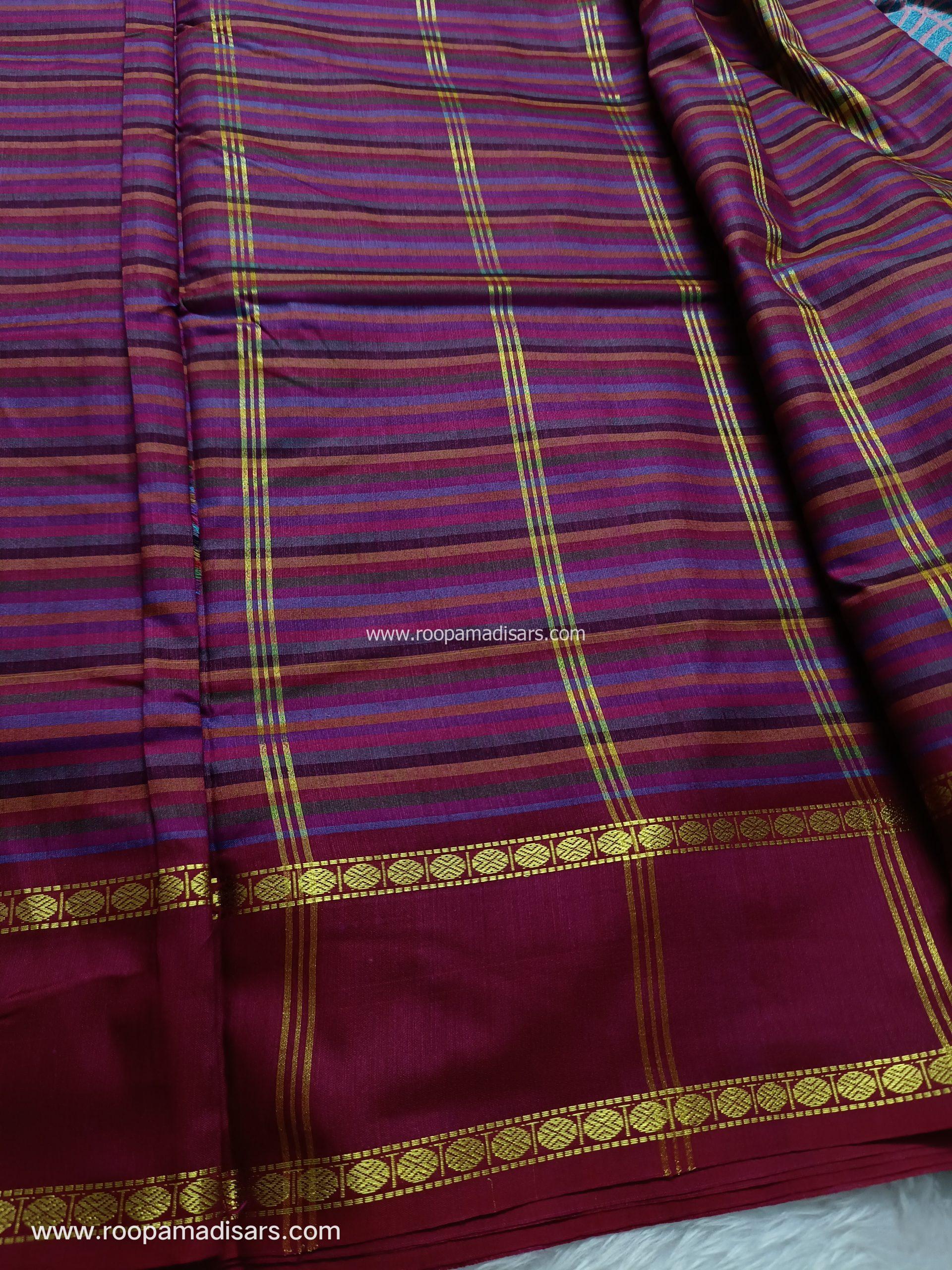 MICRO SILK MADISARS -10YARDS MICROR SILK MADISAR WITHOUT BLOUSE PIECE - Image 2