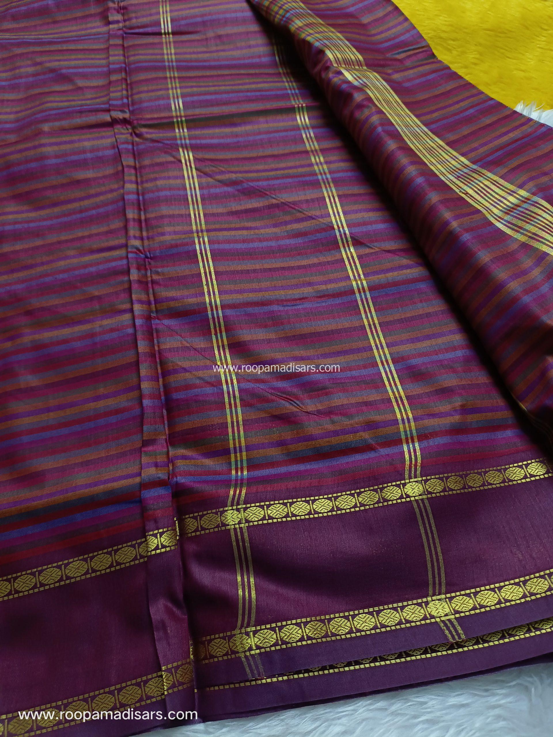 MICRO SILK MADISARS -10YARDS MICROR SILK MADISAR WITHOUT BLOUSE PIECE - Image 2