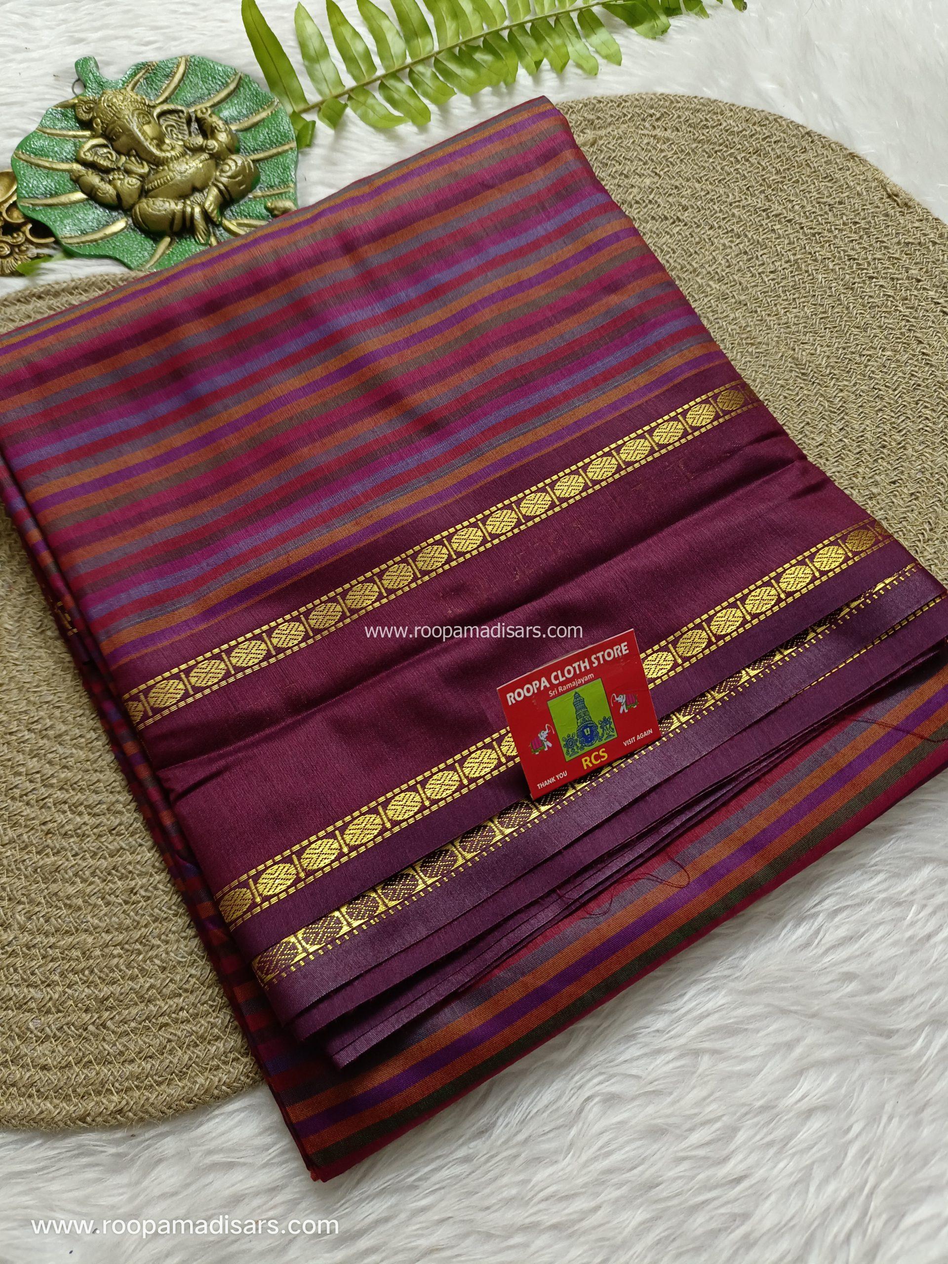 MICRO SILK MADISARS -10YARDS MICROR SILK MADISAR WITHOUT BLOUSE PIECE