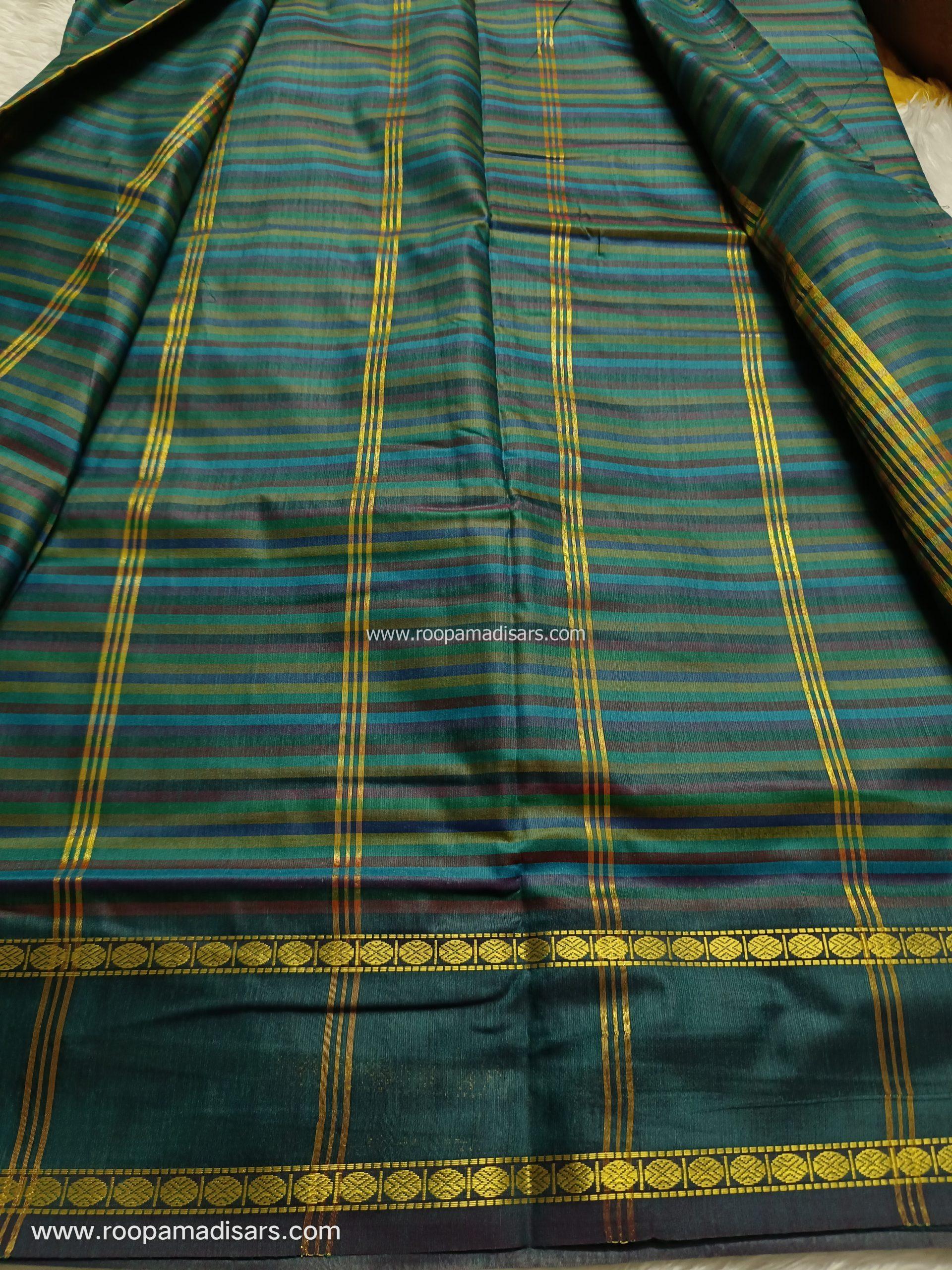 MICRO SILK MADISARS -10YARDS MICROR SILK MADISAR WITHOUT BLOUSE PIECE - Image 2