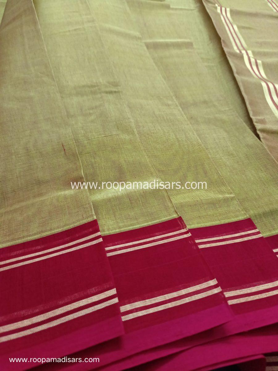 DEVENDRA SAREES -10 YARDS ORIGINAL DEVENDRA MADISAR SAREE WITHOUT BLOUSE PIECE