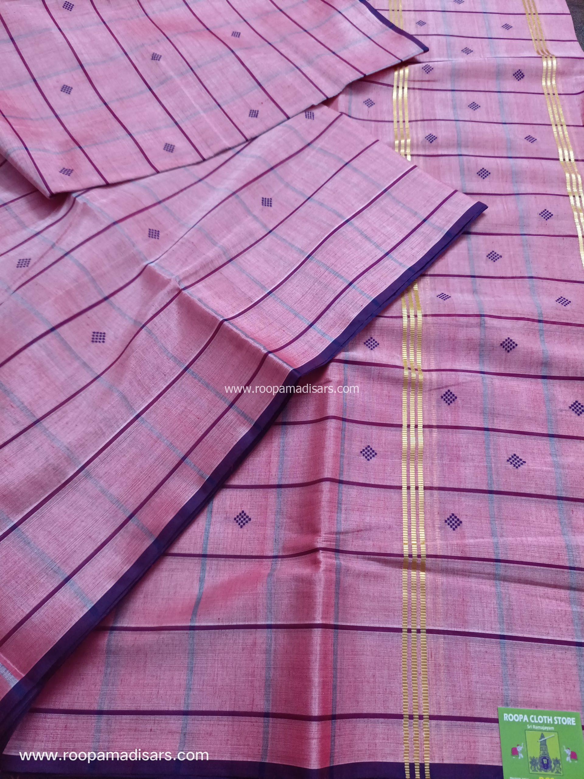 DEVENDRA SAREES -10 YARDS ORIGINAL DEVENDRA MADISAR SAREE WITHOUT BLOUSE PIECE