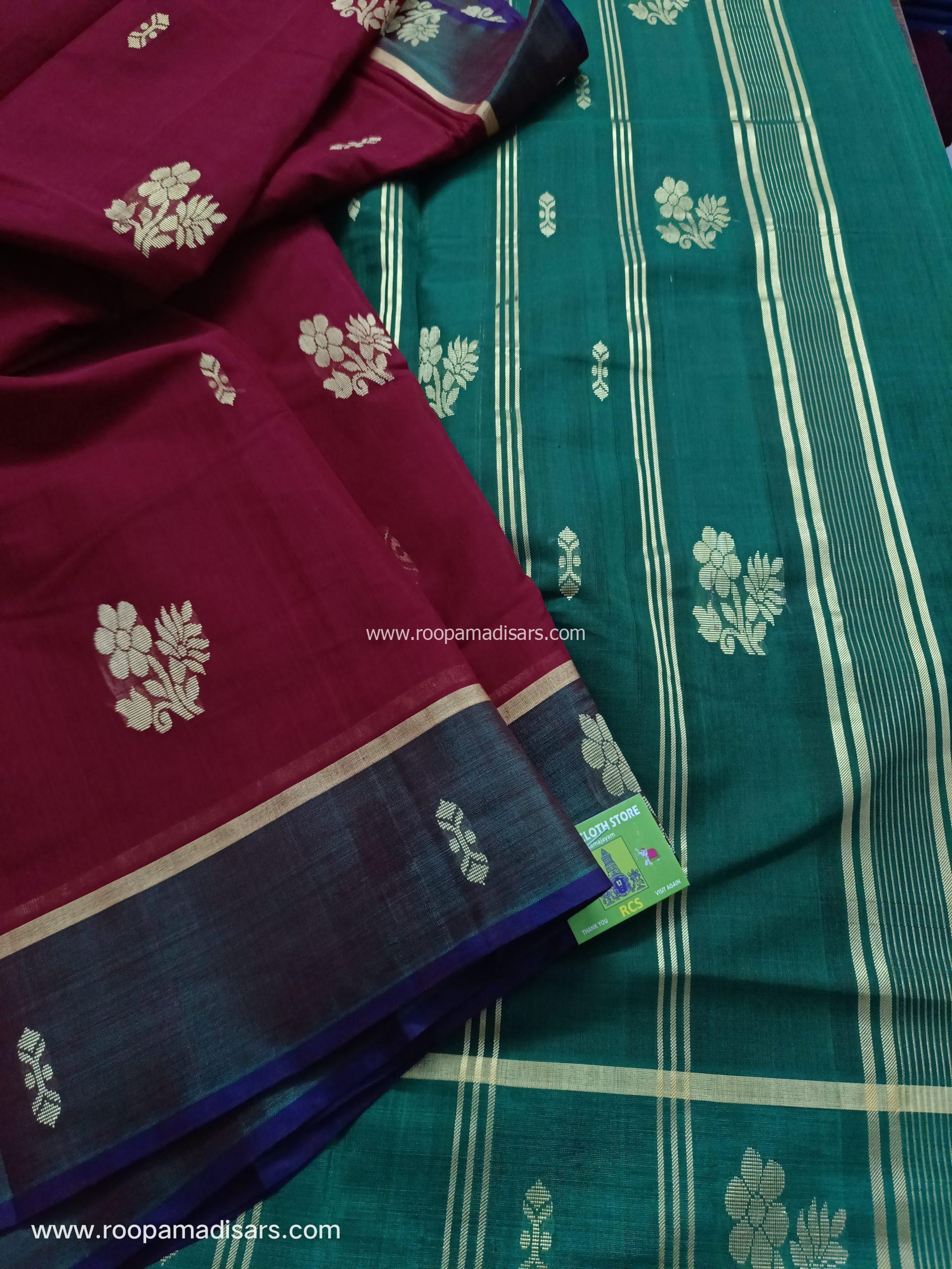 DEVENDRA SAREES -10 YARDS ORIGINAL DEVENDRA MADISAR SAREE WITHOUT BLOUSE PIECE