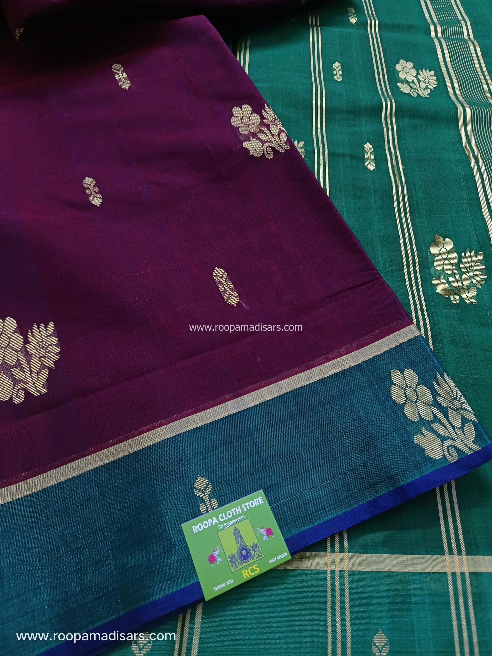 DEVENDRA SAREES -10 YARDS ORIGINAL DEVENDRA MADISAR SAREE WITHOUT BLOUSE PIECE