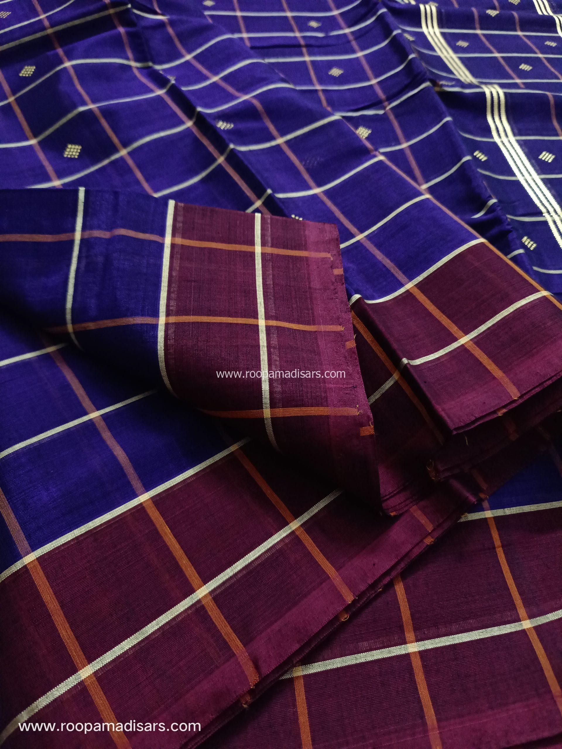 DEVENDRA SAREES -12 YARDS ORIGINAL DEVENDRA MADISAR SAREE WITHOUT BLOUSE PIECE