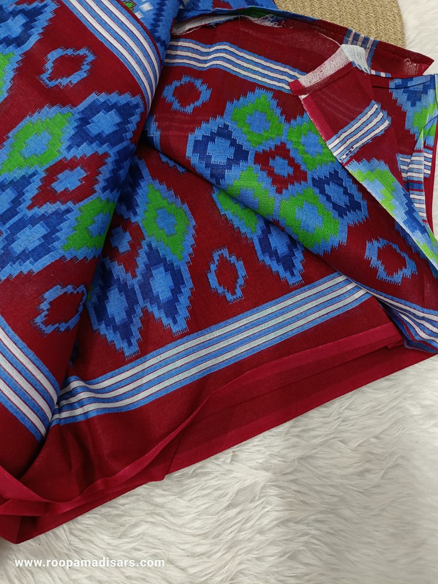 ERODE COTTON MADISARS -10.5 YARDS ORIGINAL ERODE COTTON MADISAR WITHOUT ZARI MADISAREE WITHOUT BLOUSE PIECE - Image 2