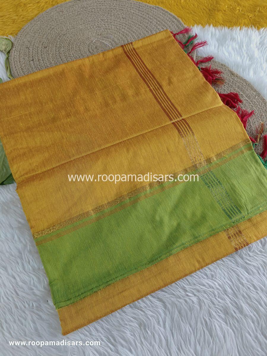 PURE COTTON READYMADE (ரெடிமேட் மடிசார்) -READYMADE MADISAR WITHOUT BLOUSE PIECE