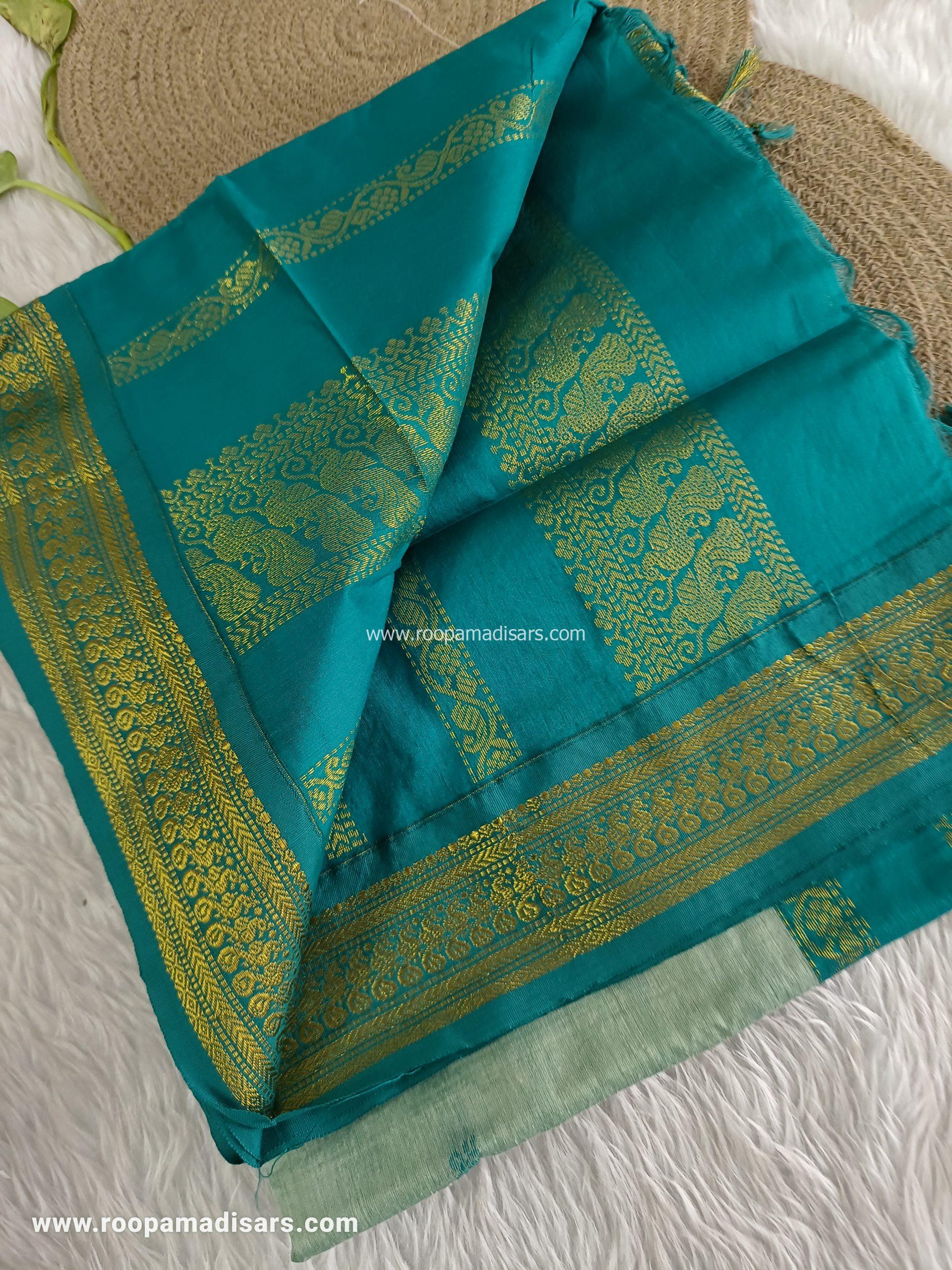 KALYANI SILK READYMADE  -READYMADE MADISAR WITHOUT BLOUSE PIECE - Image 2