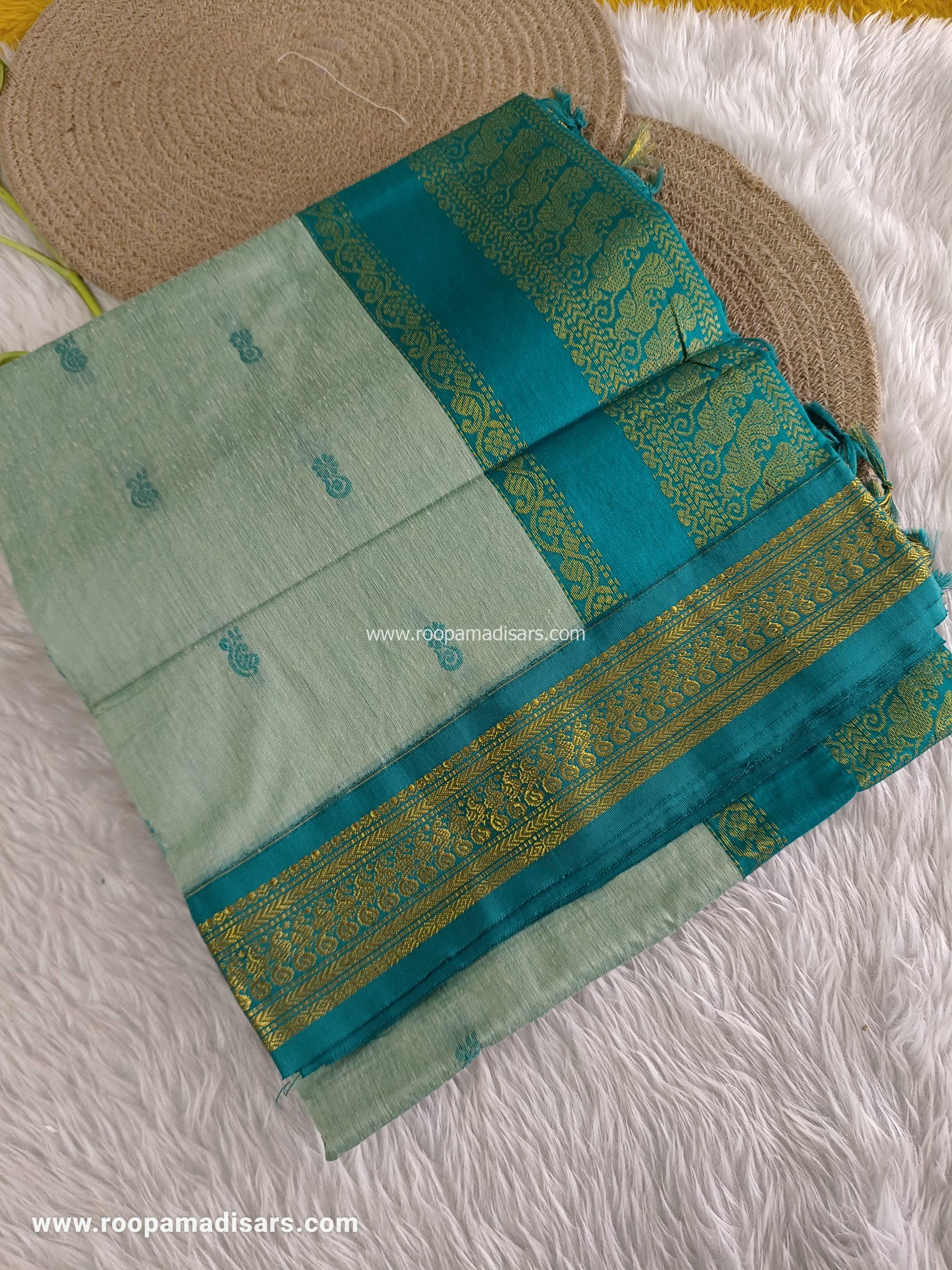 KALYANI SILK READYMADE  -READYMADE MADISAR WITHOUT BLOUSE PIECE
