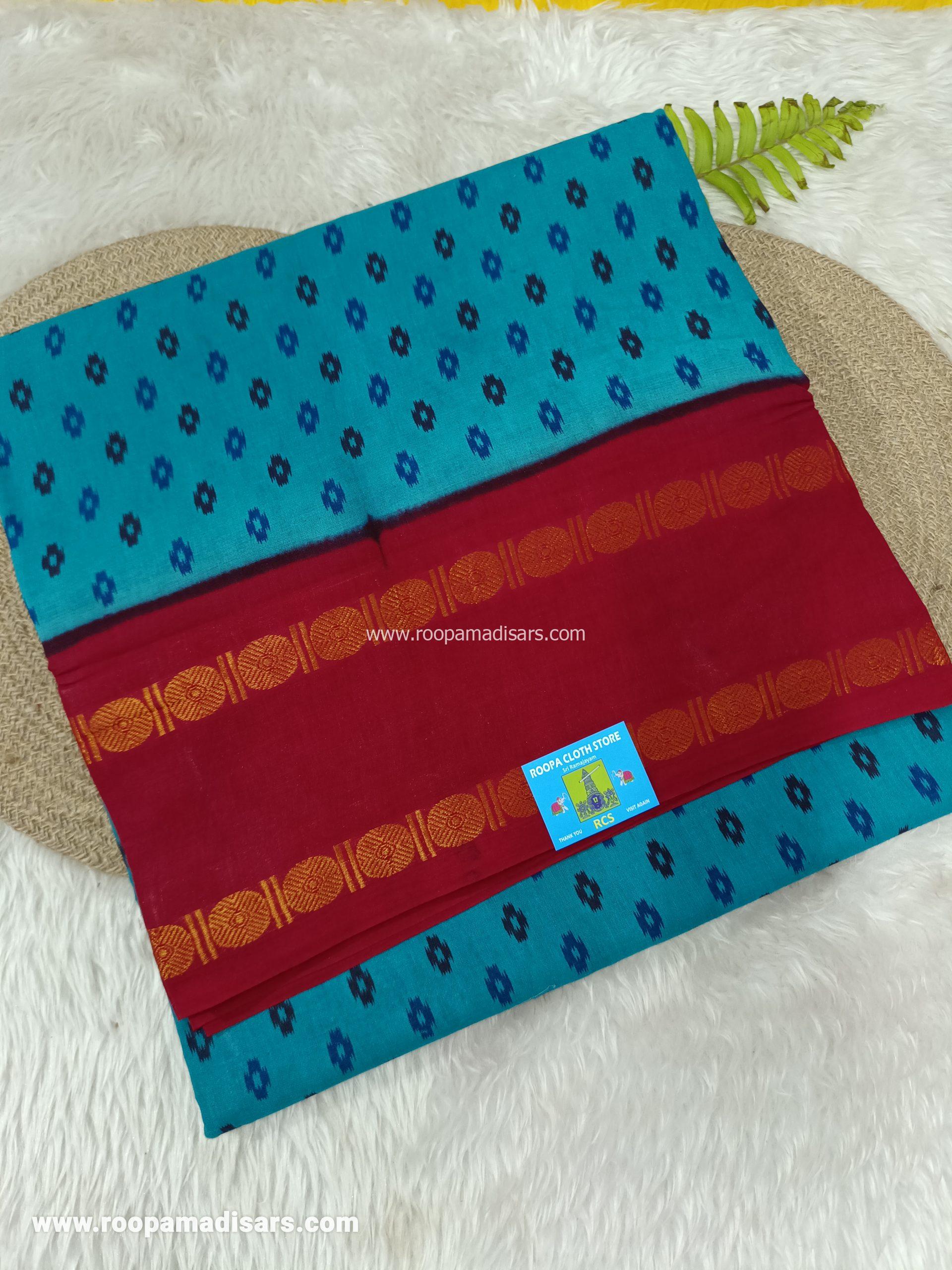 SUNGUDI SAREES -10.5YARDS MADISAR SAREE WITHOUT BLOUSE PIECE