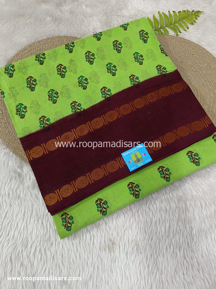 SUNGUDI SAREES -10.5YARDS MADISAR SAREE WITHOUT BLOUSE PIECE