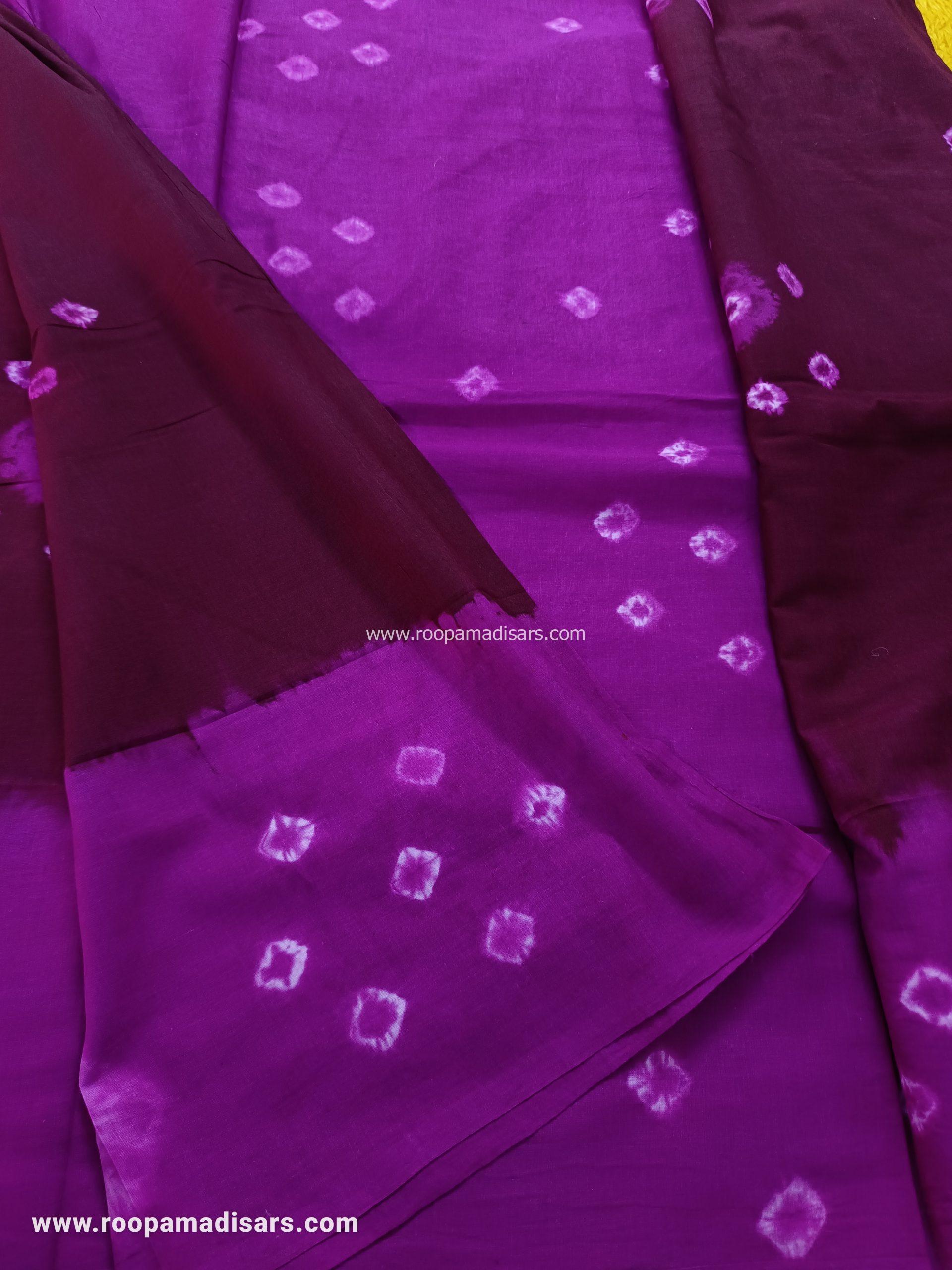 BATIK SAREES -10.5 YARDS ORIGINAL WAX PRINTED BATIK MADISAR SAREE WITHOUT BLOUSE PIECE - Image 2
