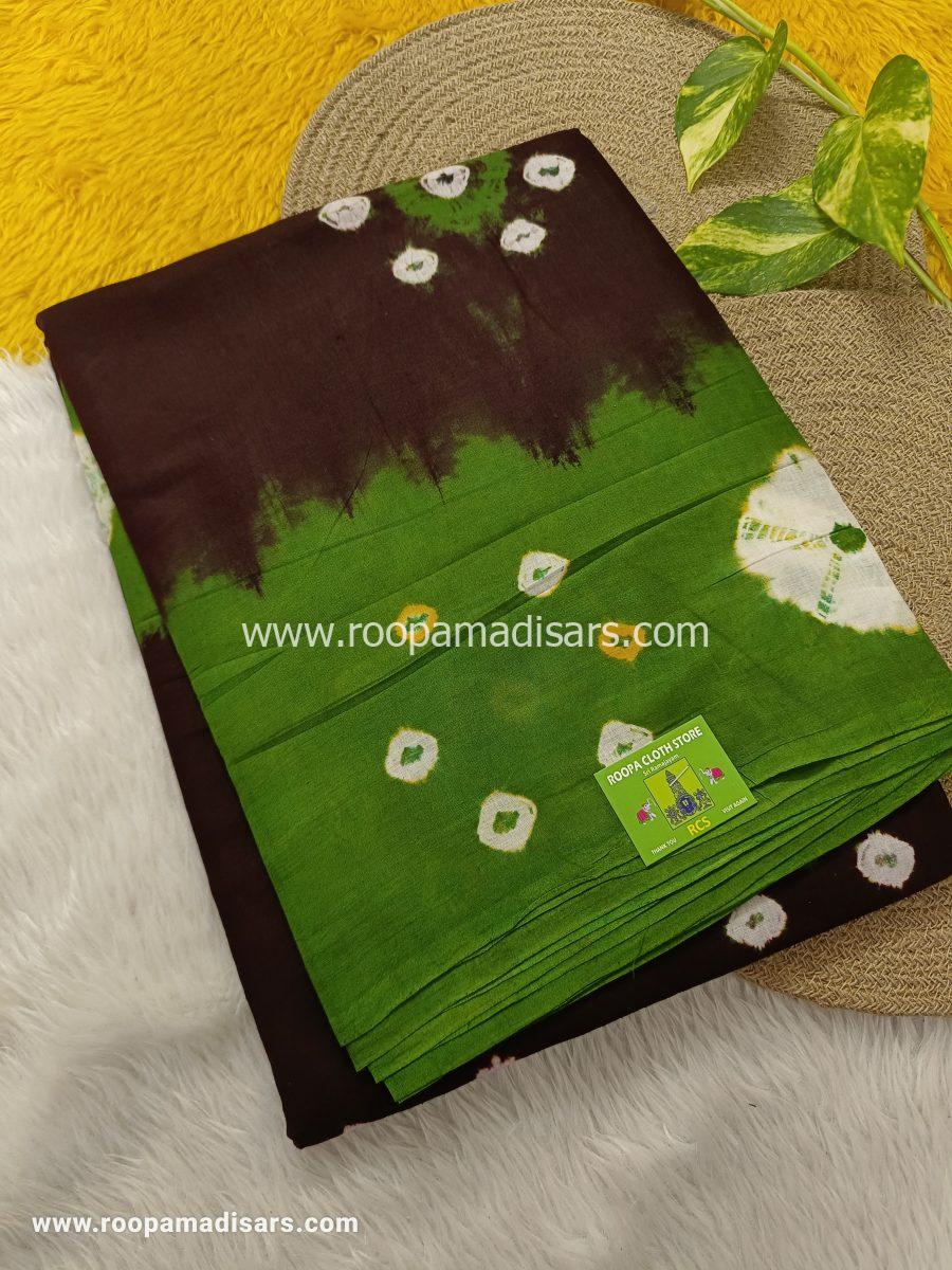 BATIK SAREES -10.5 YARDS ORIGINAL WAX PRINTED BATIK MADISAR SAREE WITHOUT BLOUSE PIECE