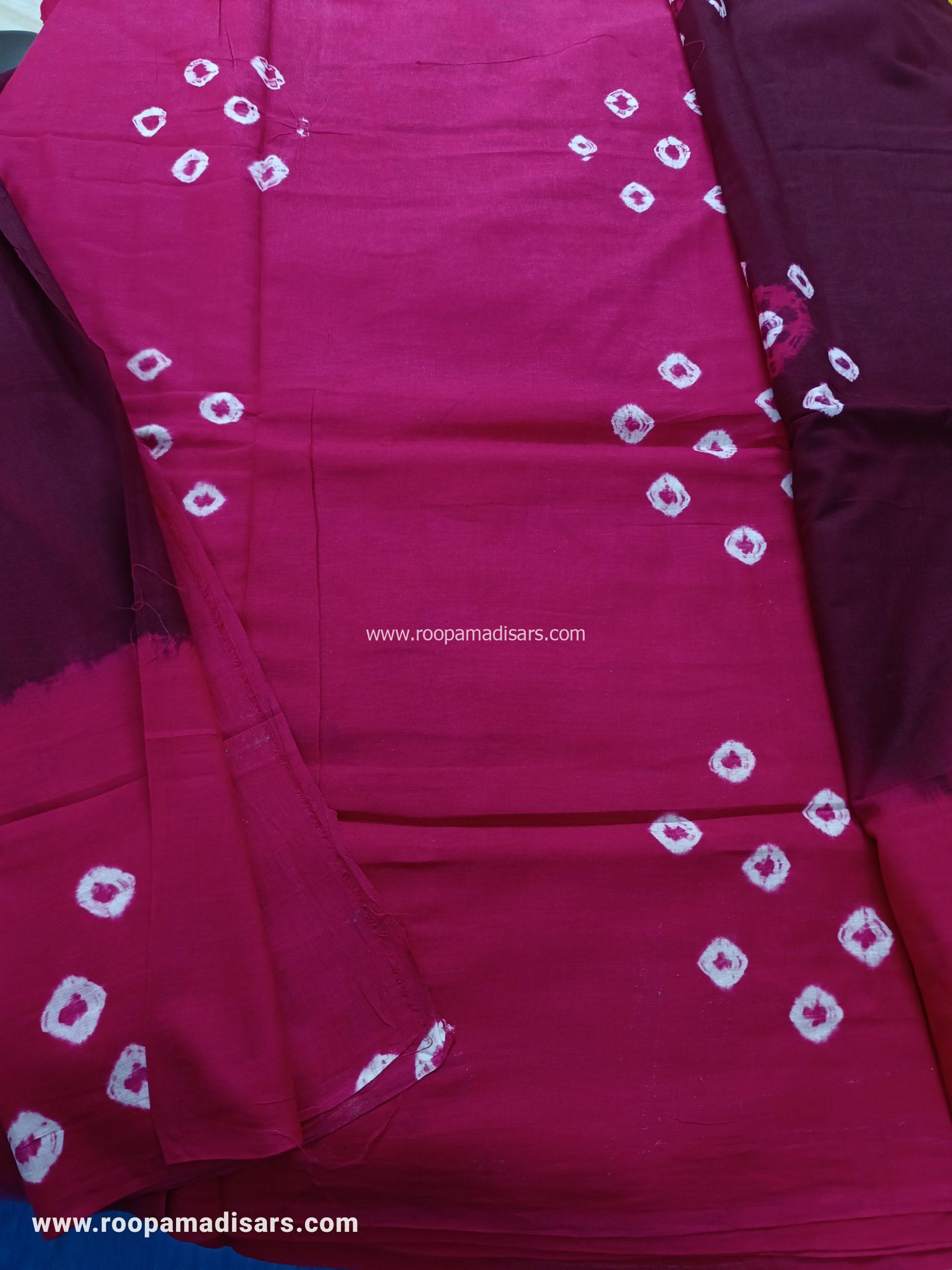 BATIK SAREES -10.5 YARDS ORIGINAL WAX PRINTED BATIK MADISAR SAREE WITHOUT BLOUSE PIECE - Image 2