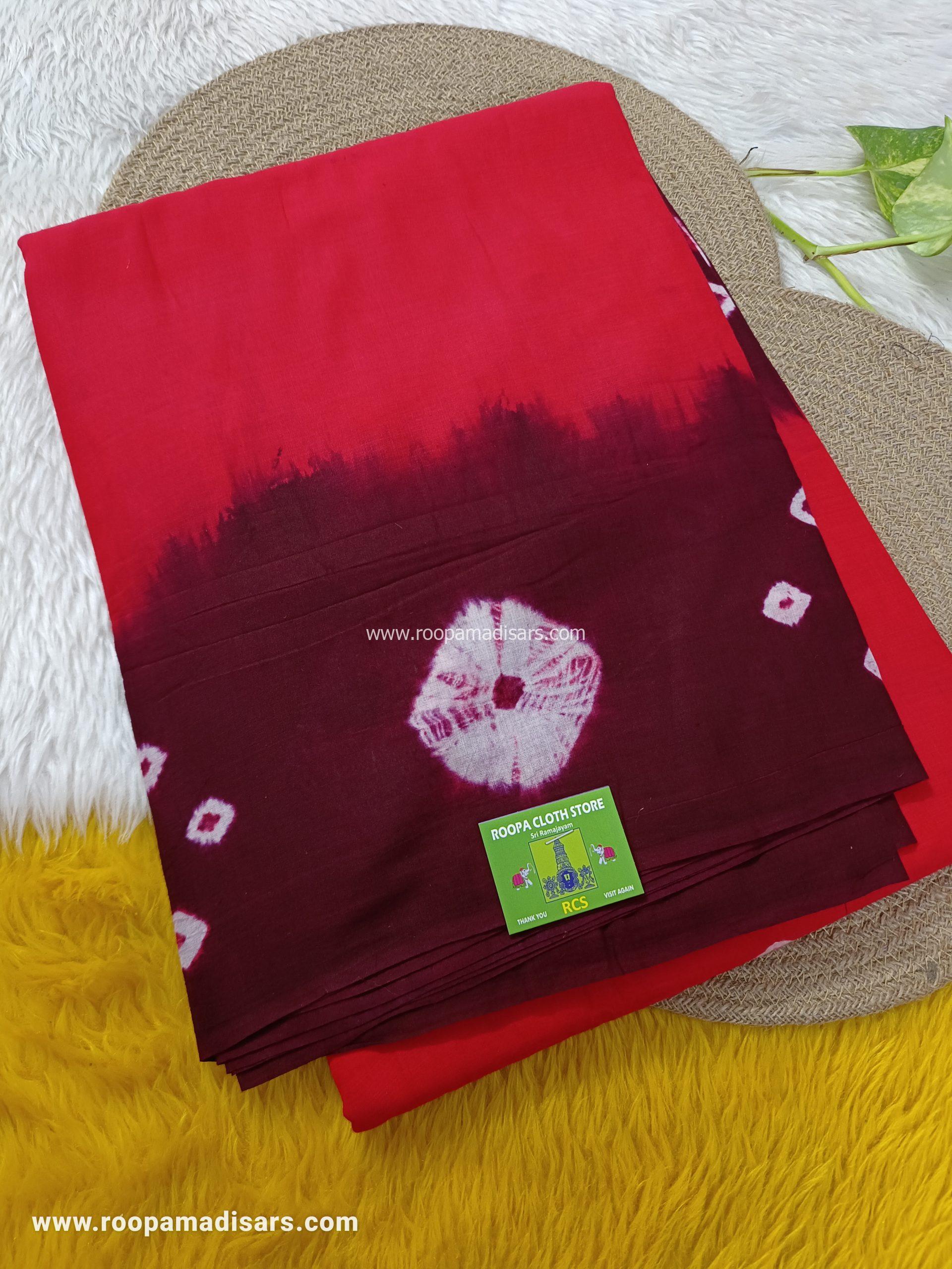 BATIK SAREES -10.5 YARDS ORIGINAL WAX PRINTED BATIK MADISAR SAREE WITHOUT BLOUSE PIECE