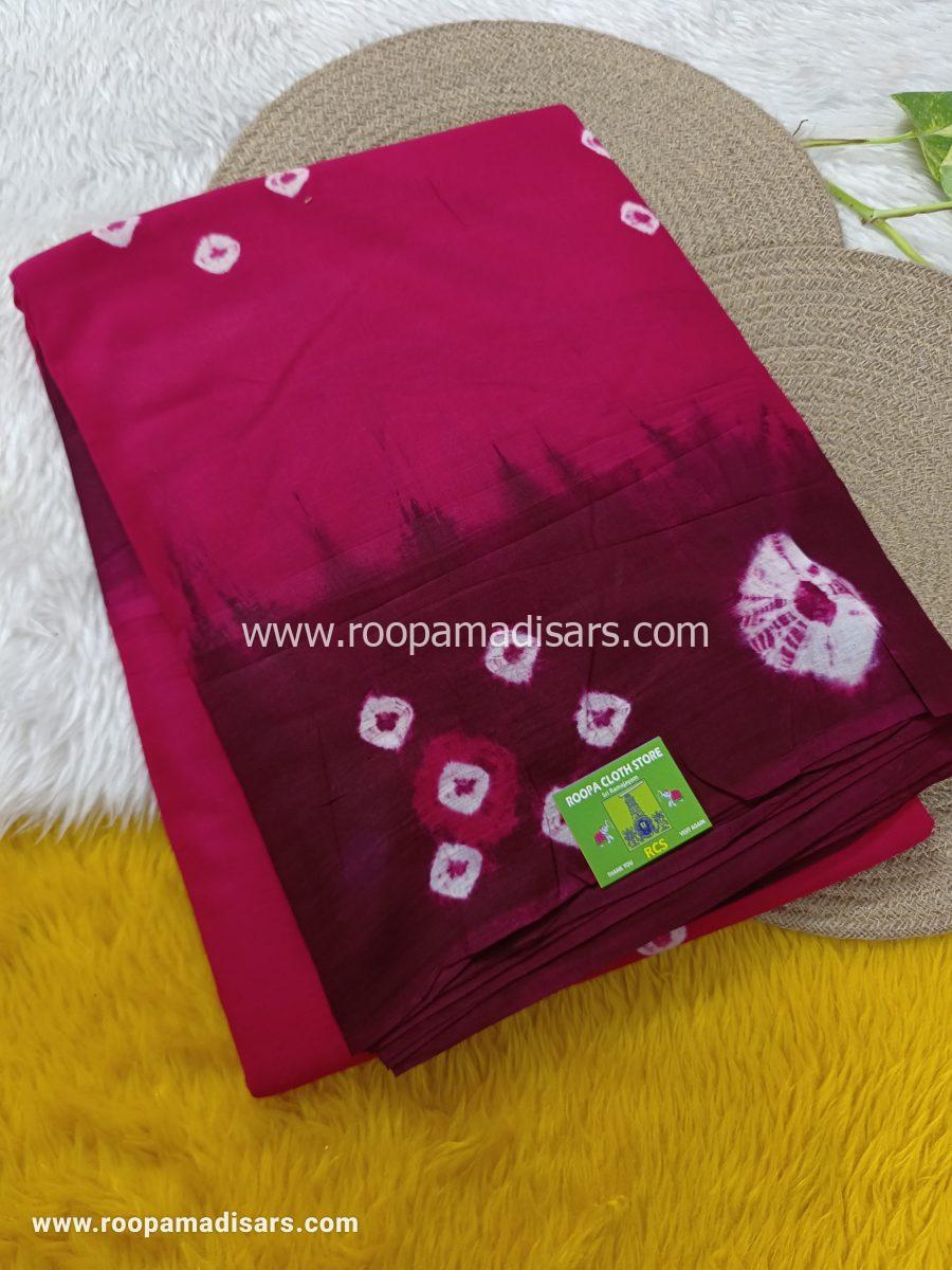 BATIK SAREES -10.5 YARDS ORIGINAL WAX PRINTED BATIK MADISAR SAREE WITHOUT BLOUSE PIECE