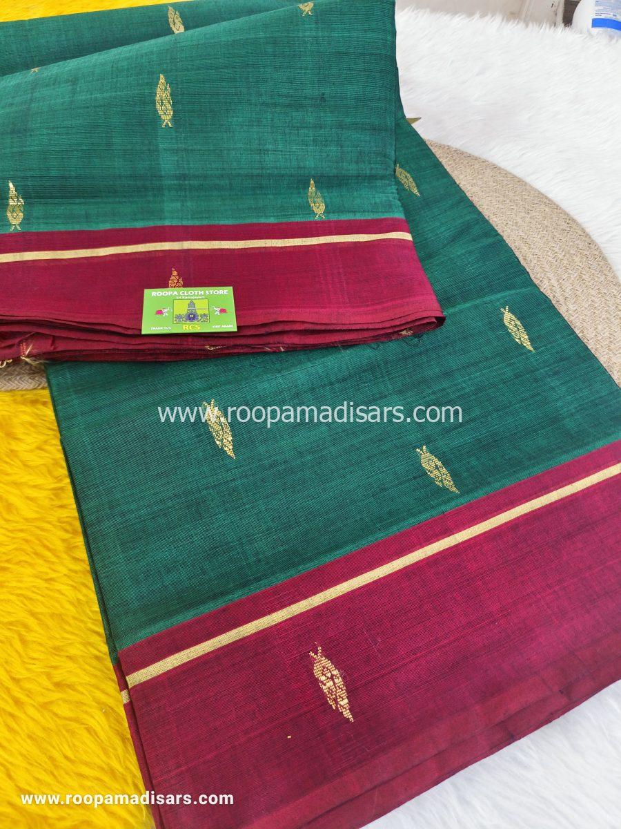 DEVENDRA SAREES -11 YARDS ORIGINAL DEVENDRA MADISAR SAREE WITHOUT BLOUSE PIECE