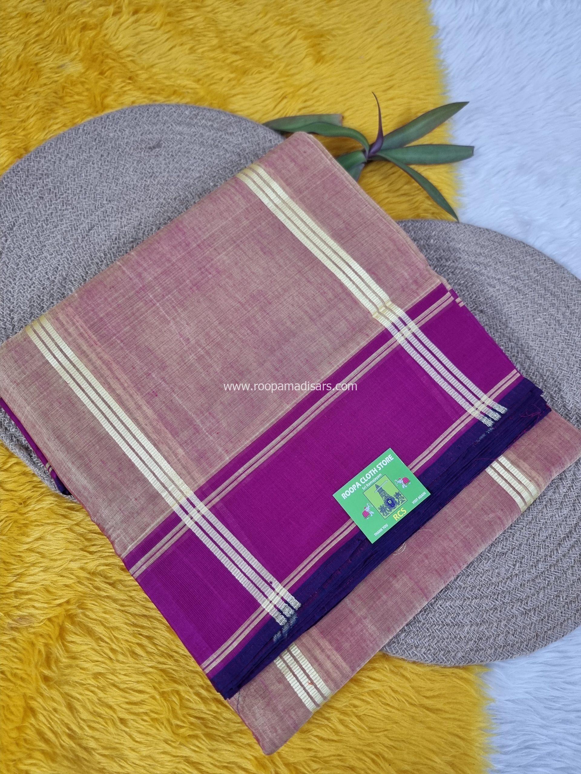 DEVENDRA SAREES -11 YARDS ORIGINAL DEVENDRA MADISAR SAREE WITHOUT BLOUSE PIECE