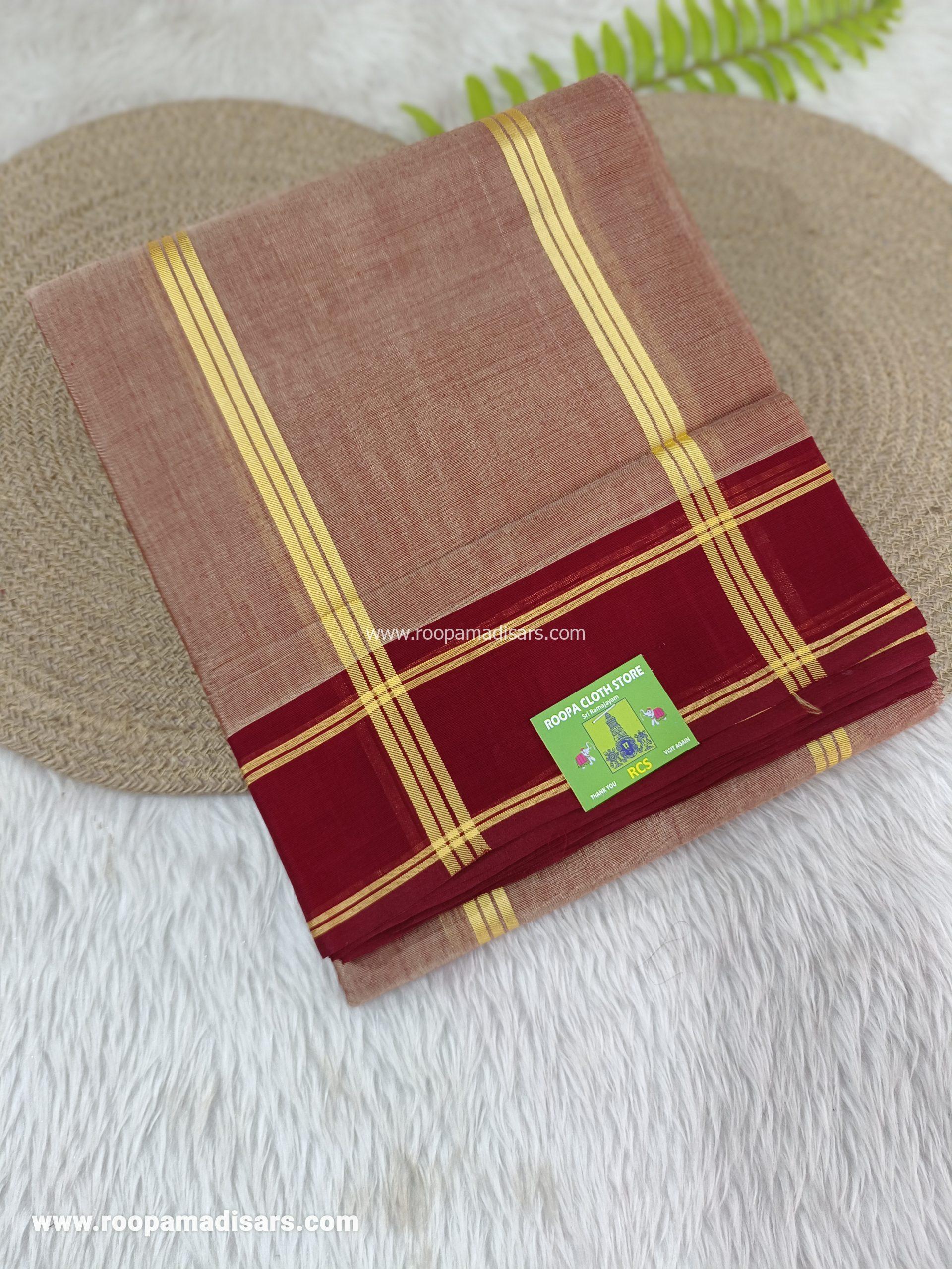 DEVENDRA SAREES -10 YARDS ORIGINAL DEVENDRA MADISAR SAREE WITHOUT BLOUSE PIECE