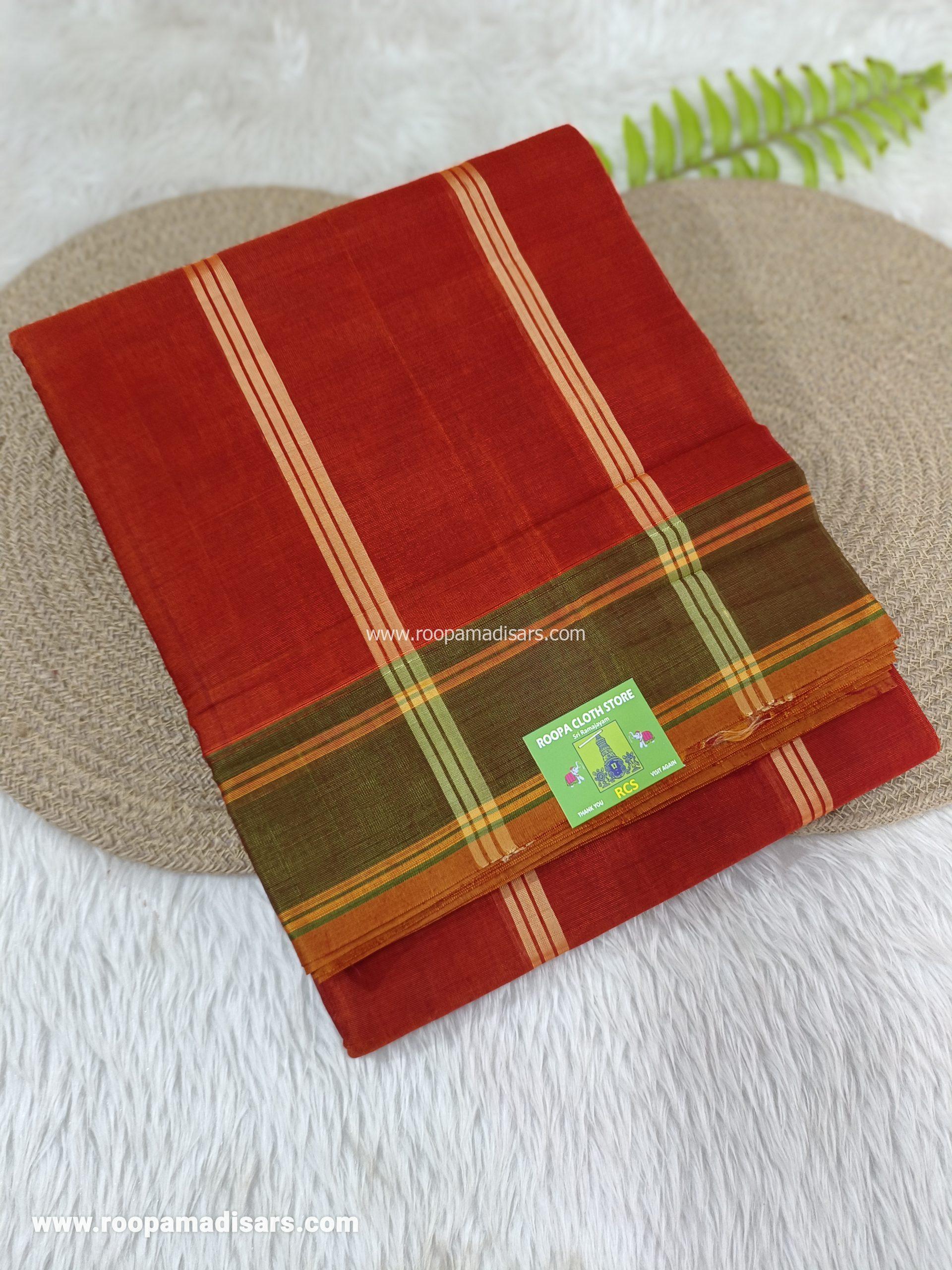 DEVENDRA SAREES -10 YARDS ORIGINAL DEVENDRA MADISAR SAREE WITHOUT BLOUSE PIECE