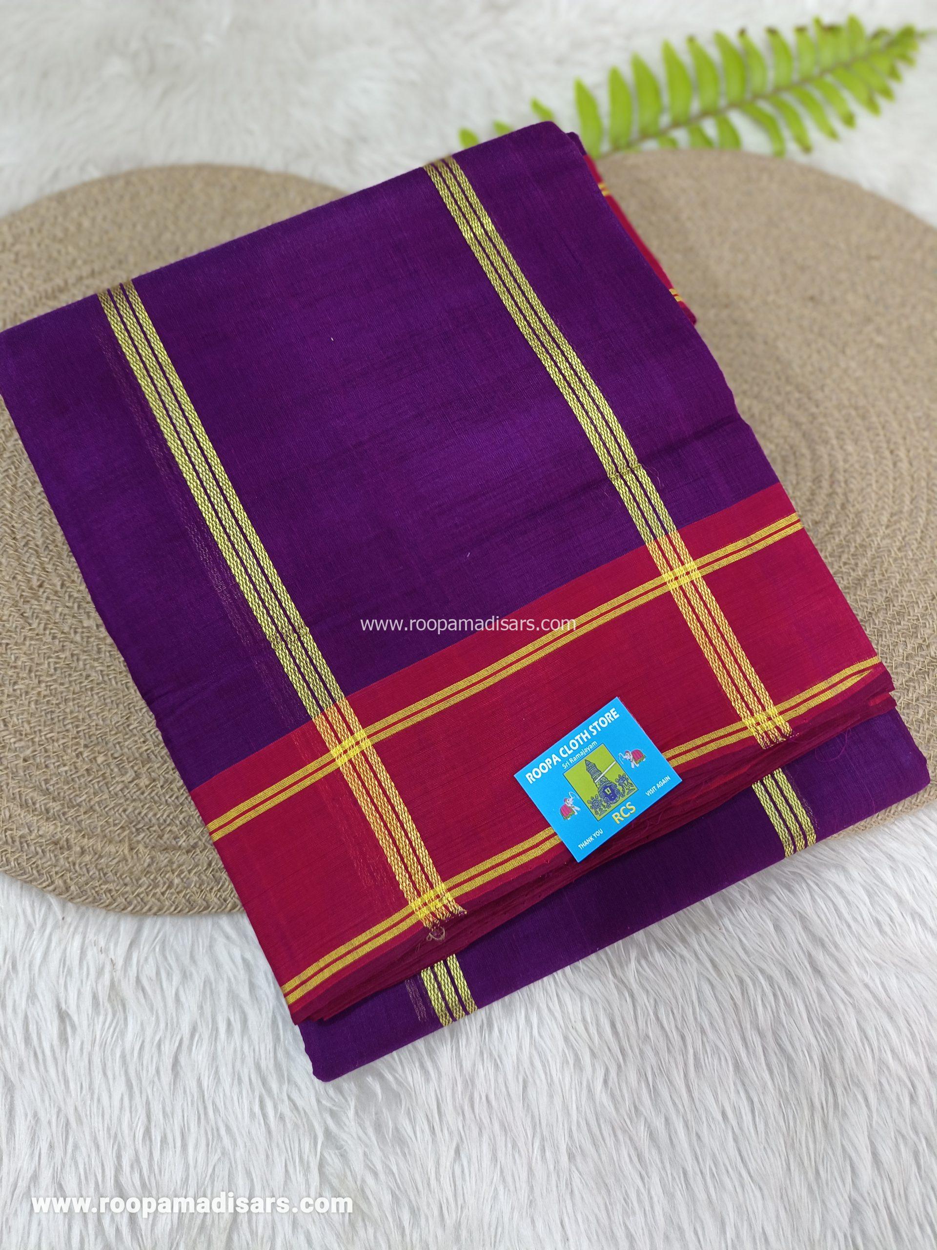 DEVENDRA SAREES -10 YARDS ORIGINAL DEVENDRA MADISAR SAREE WITHOUT BLOUSE PIECE