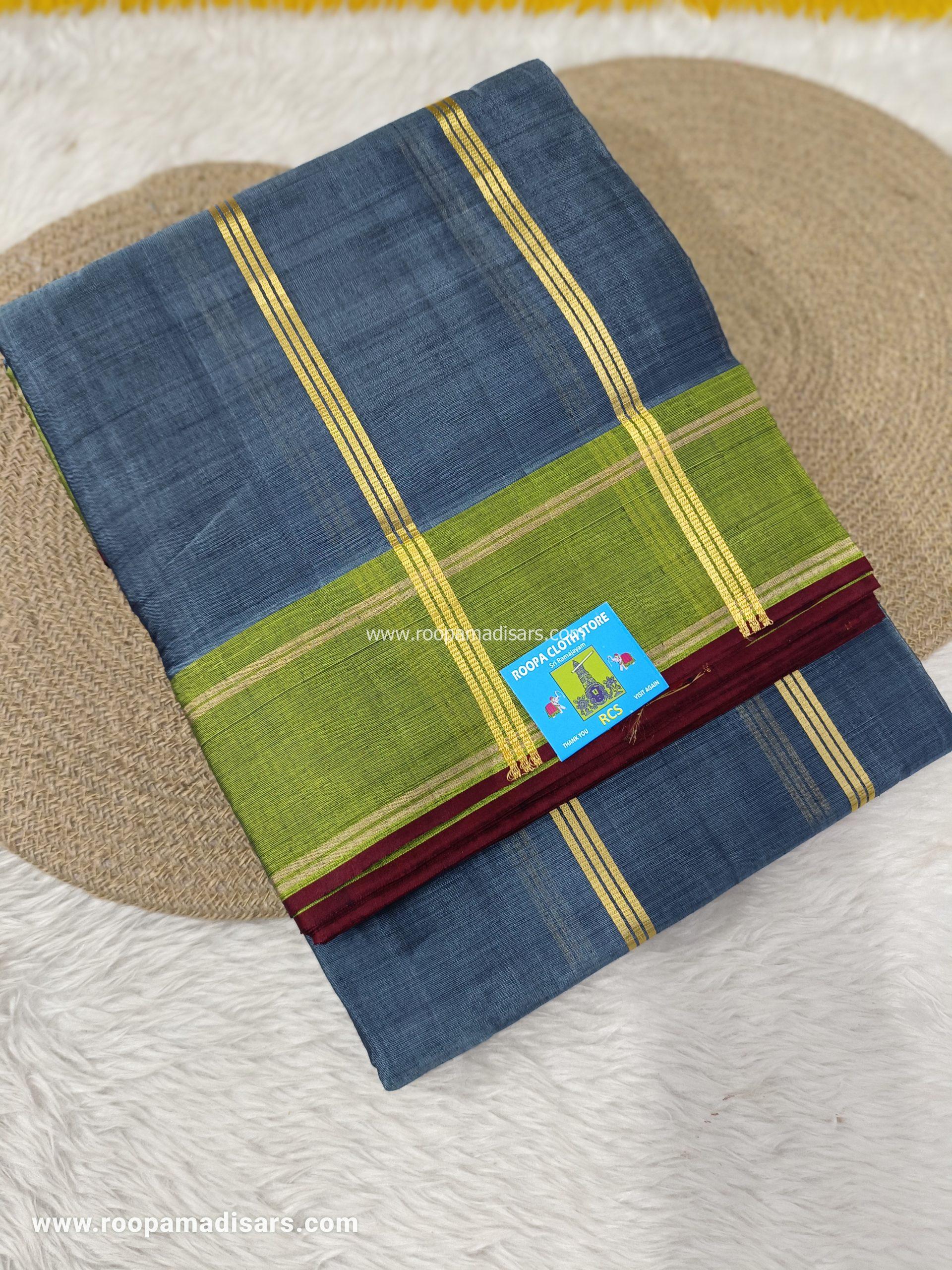 DEVENDRA SAREES -12 YARDS ORIGINAL DEVENDRA MADISAR SAREE WITHOUT BLOUSE PIECE