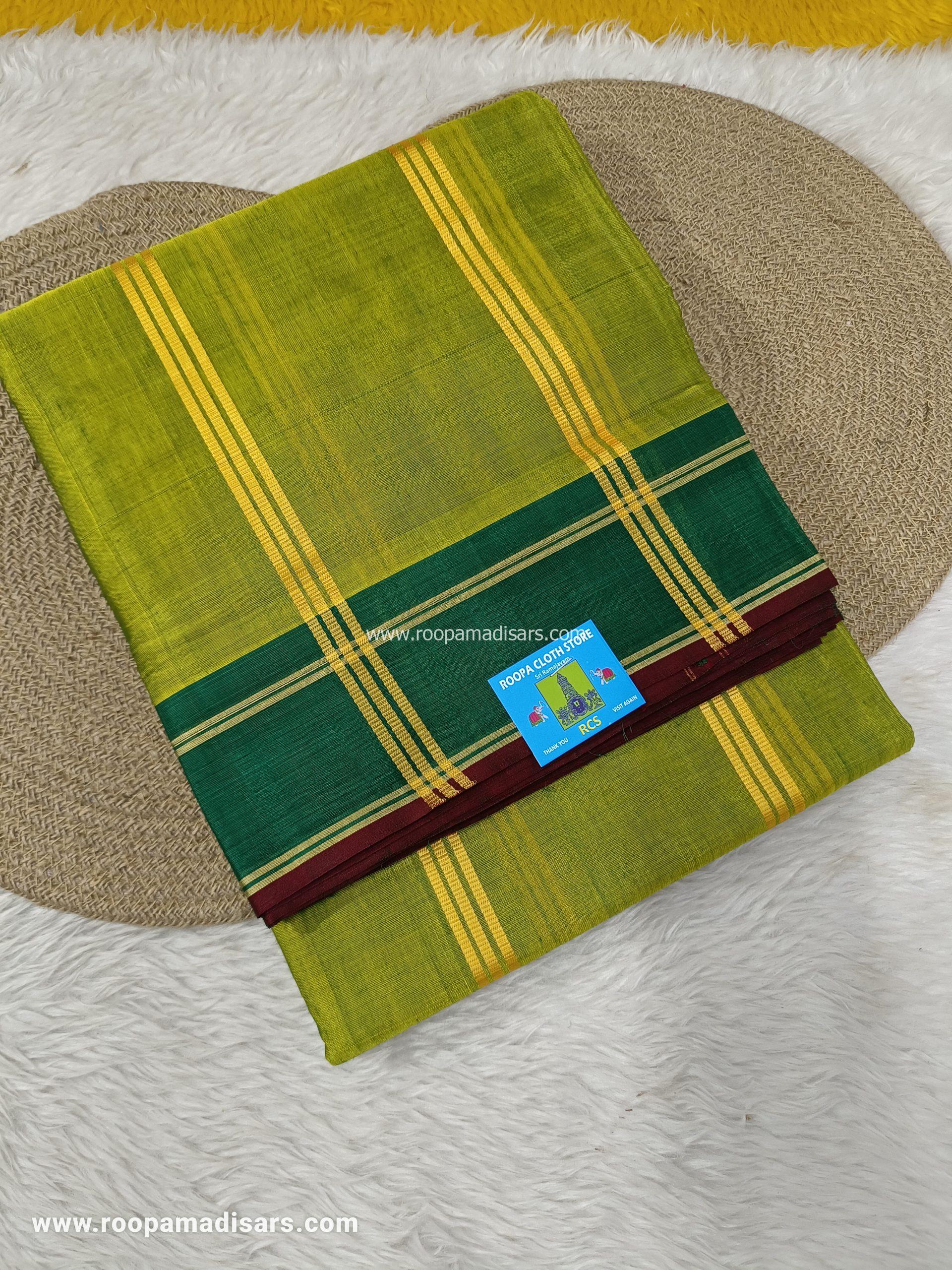 DEVENDRA SAREES -10 YARDS ORIGINAL DEVENDRA MADISAR SAREE WITHOUT BLOUSE PIECE