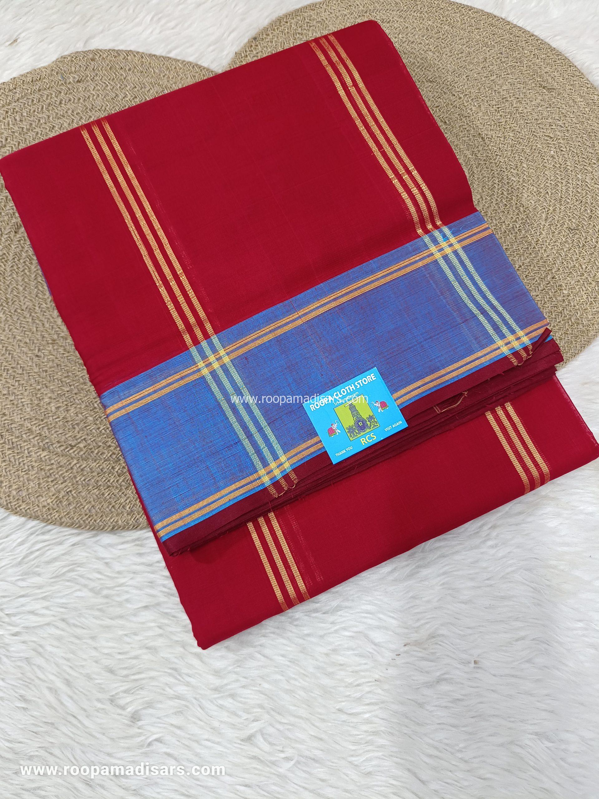 DEVENDRA SAREES -10 YARDS ORIGINAL DEVENDRA MADISAR SAREE WITHOUT BLOUSE PIECE