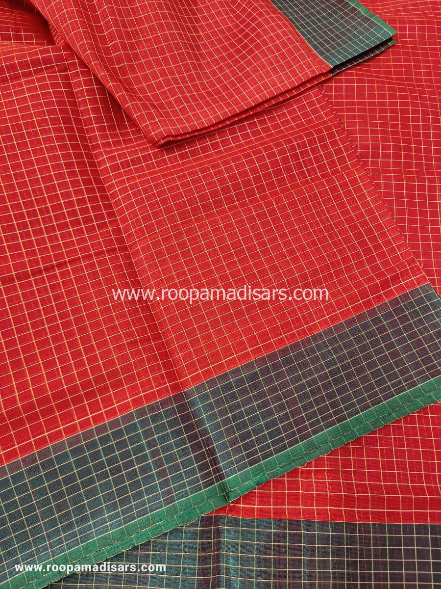 DEVENDRA SAREES -10 YARDS ORIGINAL DEVENDRA MADISAR SAREE WITHOUT BLOUSE PIECE - Image 2