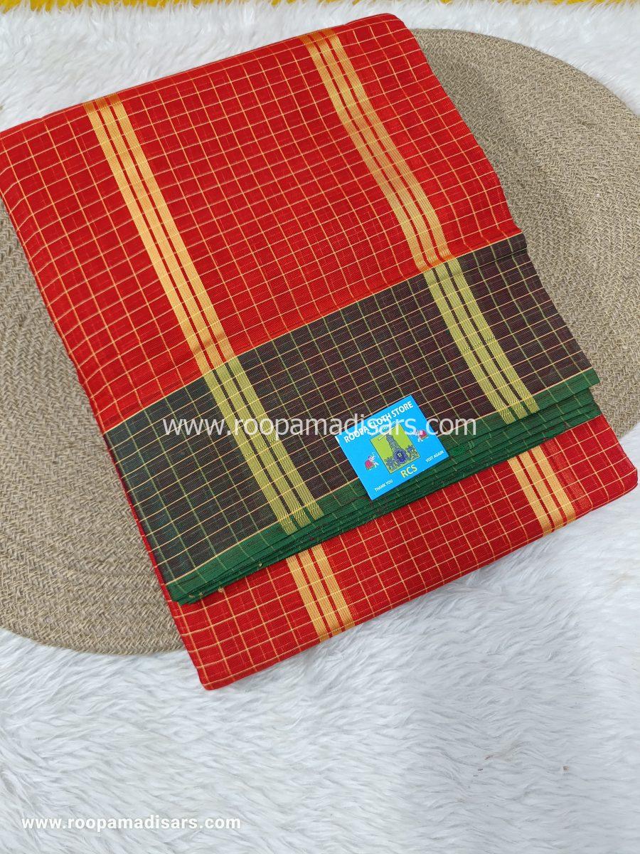 DEVENDRA SAREES -10 YARDS ORIGINAL DEVENDRA MADISAR SAREE WITHOUT BLOUSE PIECE