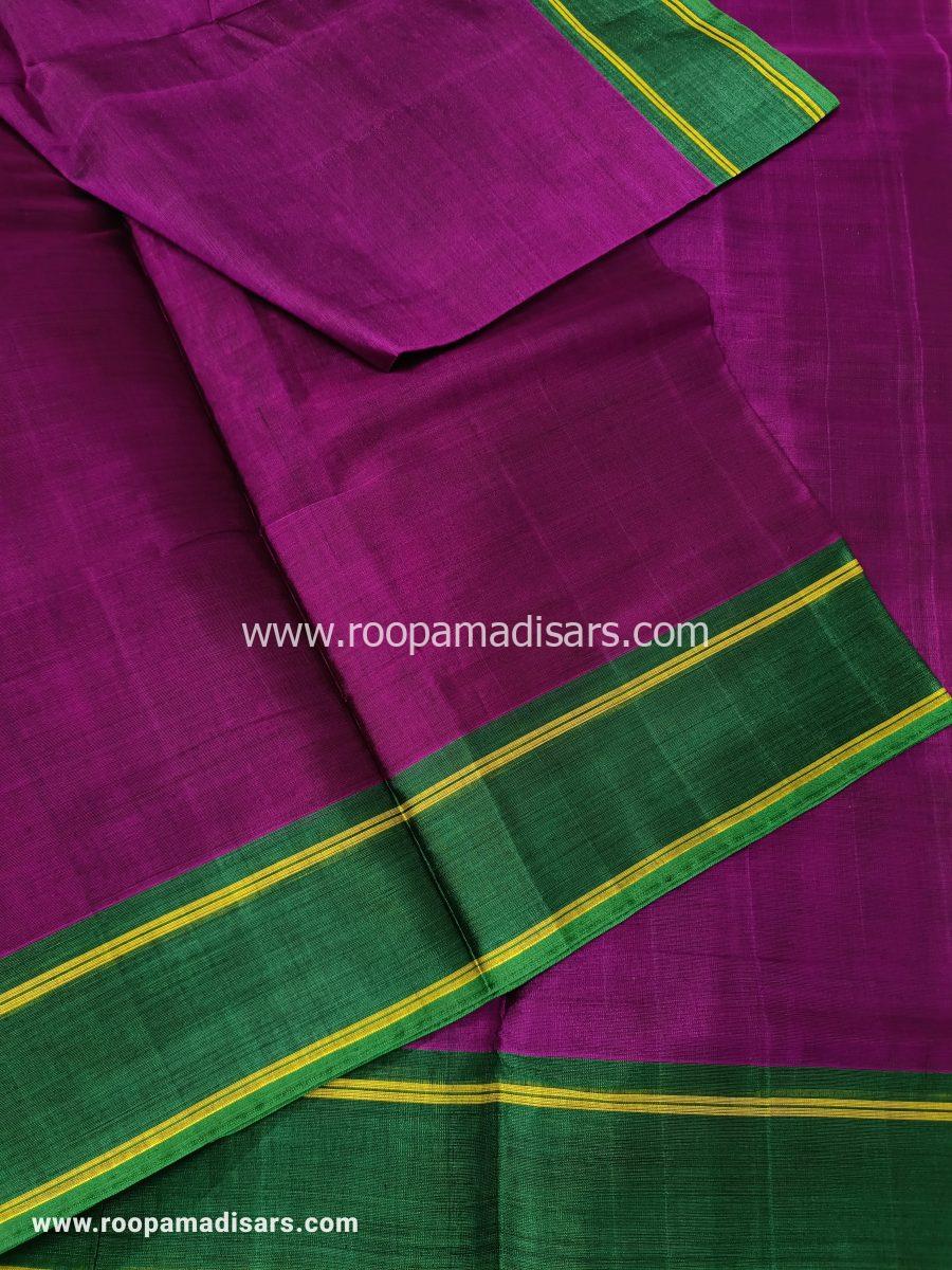 DEVENDRA SAREES -10 YARDS ORIGINAL DEVENDRA MADISAR SAREE WITHOUT BLOUSE PIECE - Image 2