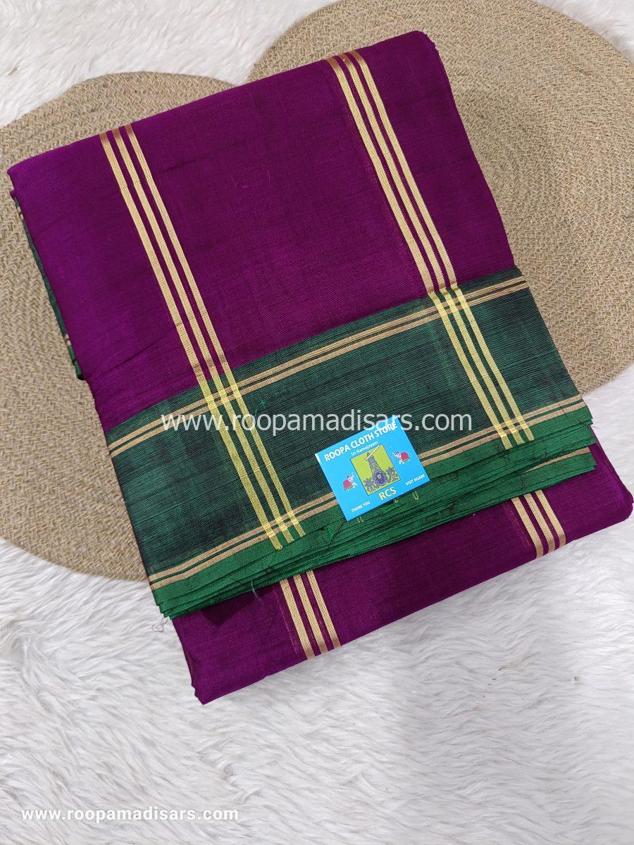 DEVENDRA SAREES -12 YARDS ORIGINAL DEVENDRA MADISAR SAREE WITHOUT BLOUSE PIECE