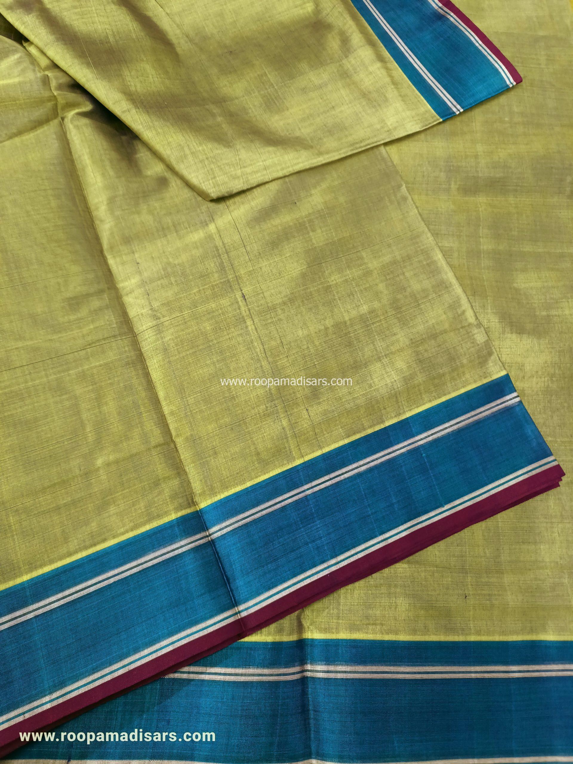 DEVENDRA SAREES -10 YARDS ORIGINAL DEVENDRA MADISAR SAREE WITHOUT BLOUSE PIECE - Image 2