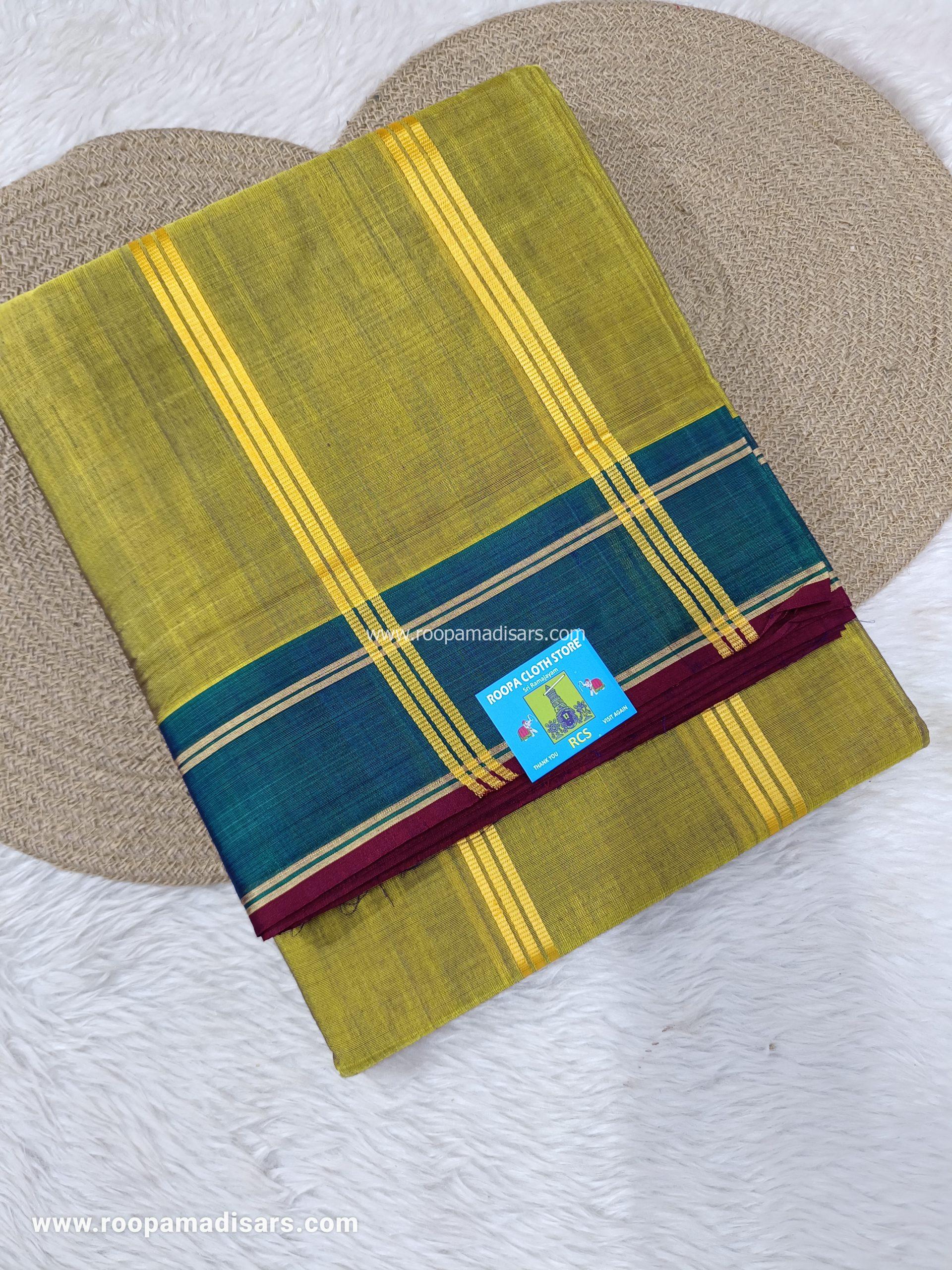 DEVENDRA SAREES -10 YARDS ORIGINAL DEVENDRA MADISAR SAREE WITHOUT BLOUSE PIECE