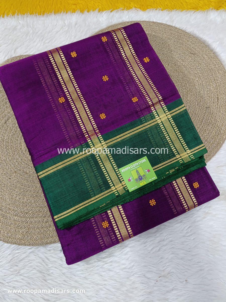 DEVENDRA SAREES -10 YARDS ORIGINAL DEVENDRA MADISAR SAREE WITHOUT BLOUSE PIECE