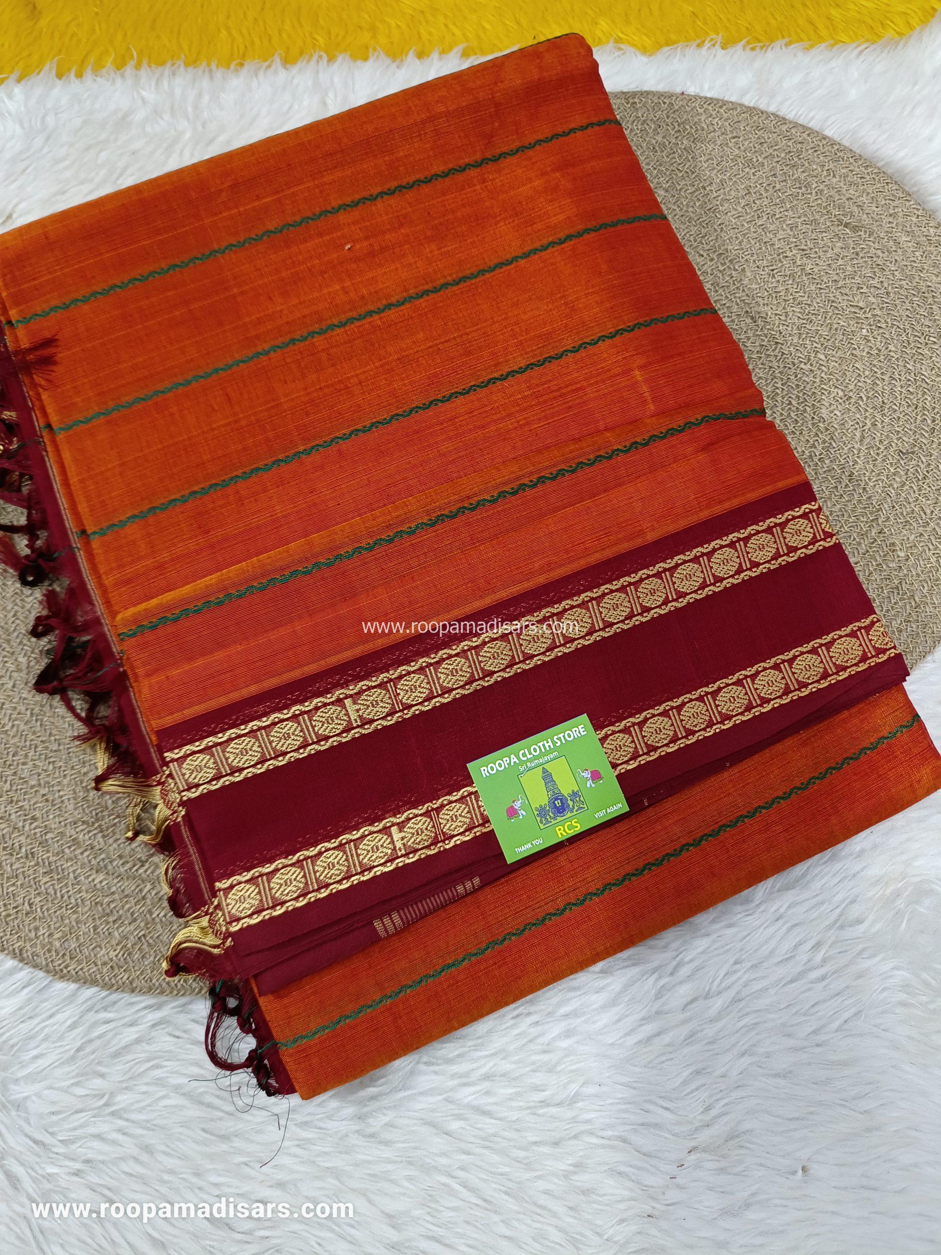 V Devendra DEVENDRA SAREES -10 YARDS ORIGINAL DEVENDRA MADISAR SAREE WITHOUT ...