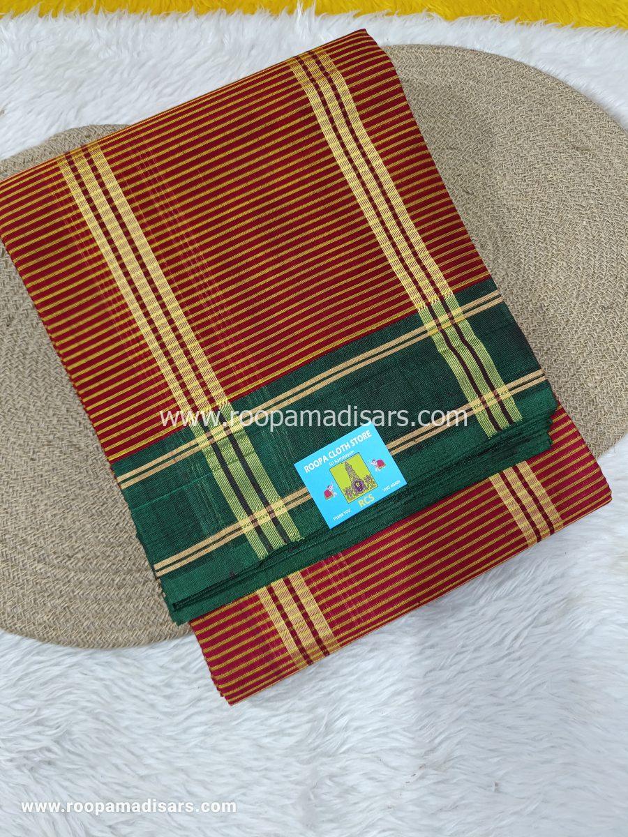 DEVENDRA SAREES -10 YARDS ORIGINAL DEVENDRA MADISAR SAREE WITHOUT BLOUSE PIECE