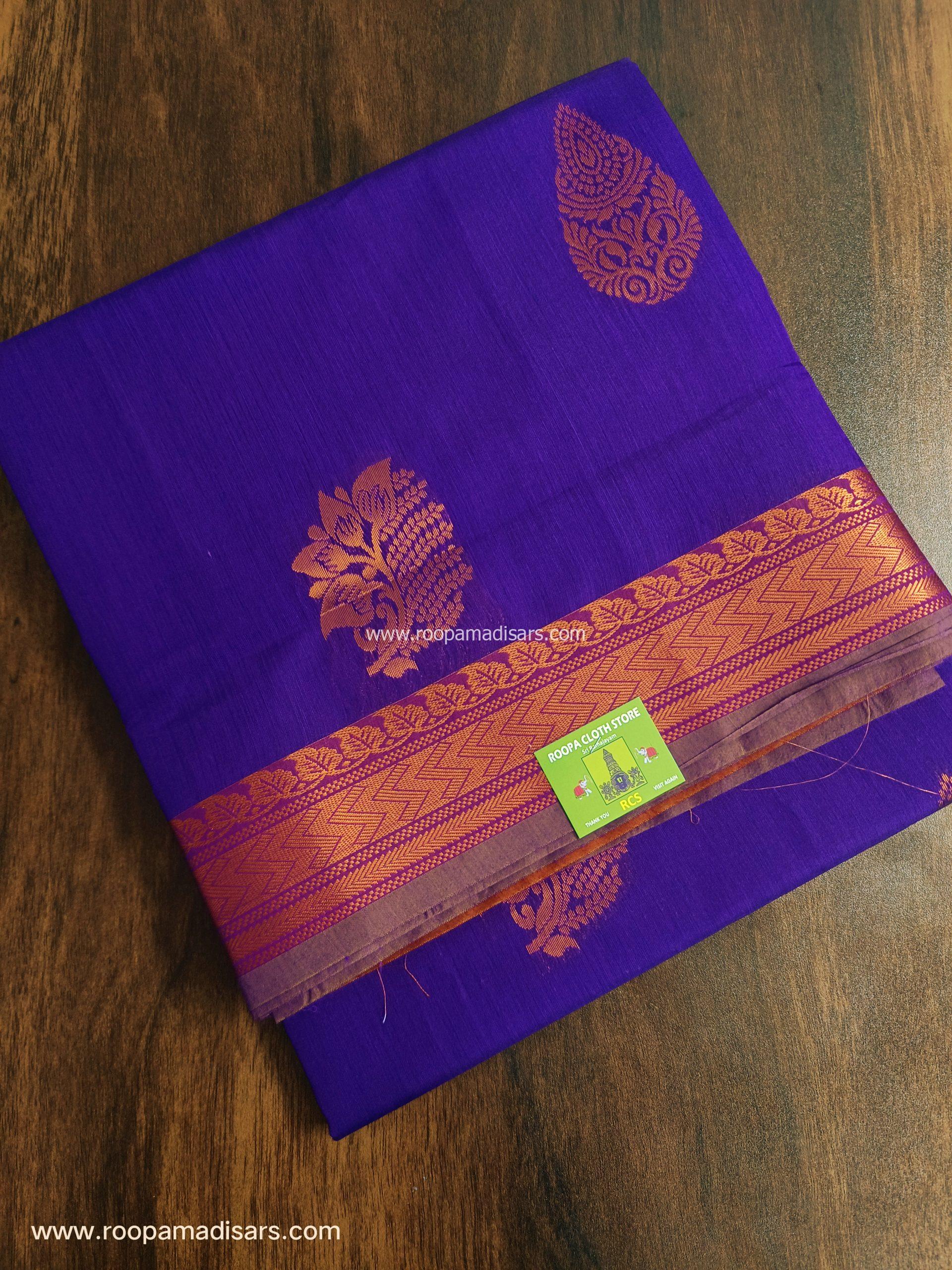 KOTA Silk Cotton Madisar -10.5YARDS KOTA SILK COTTON MADISAR WITHOUT BLOUSE PIECE