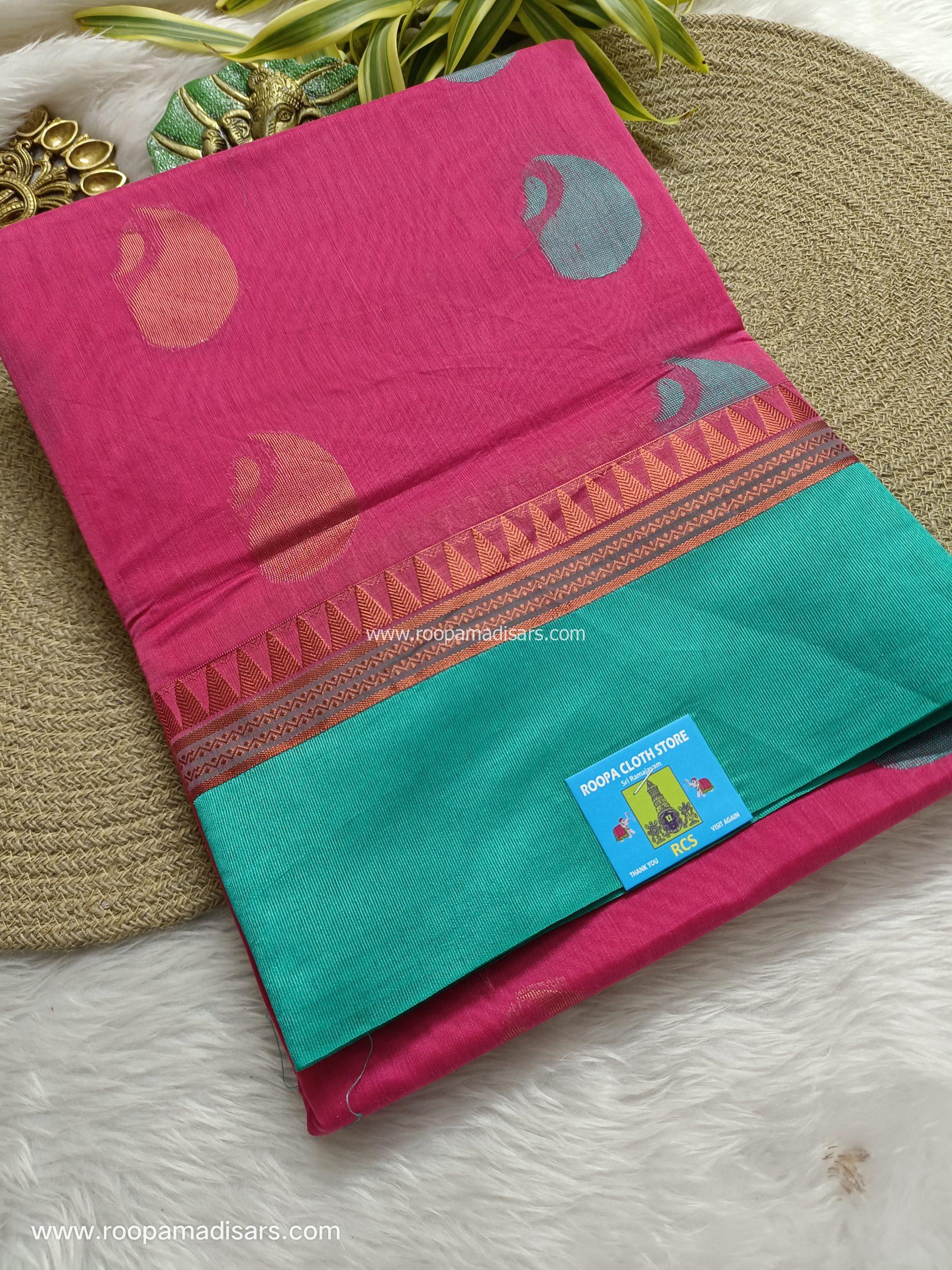 KOTA Silk Cotton Madisar -10.5YARDS KOTA SILK COTTON MADISAR WITHOUT BLOUSE PIECE