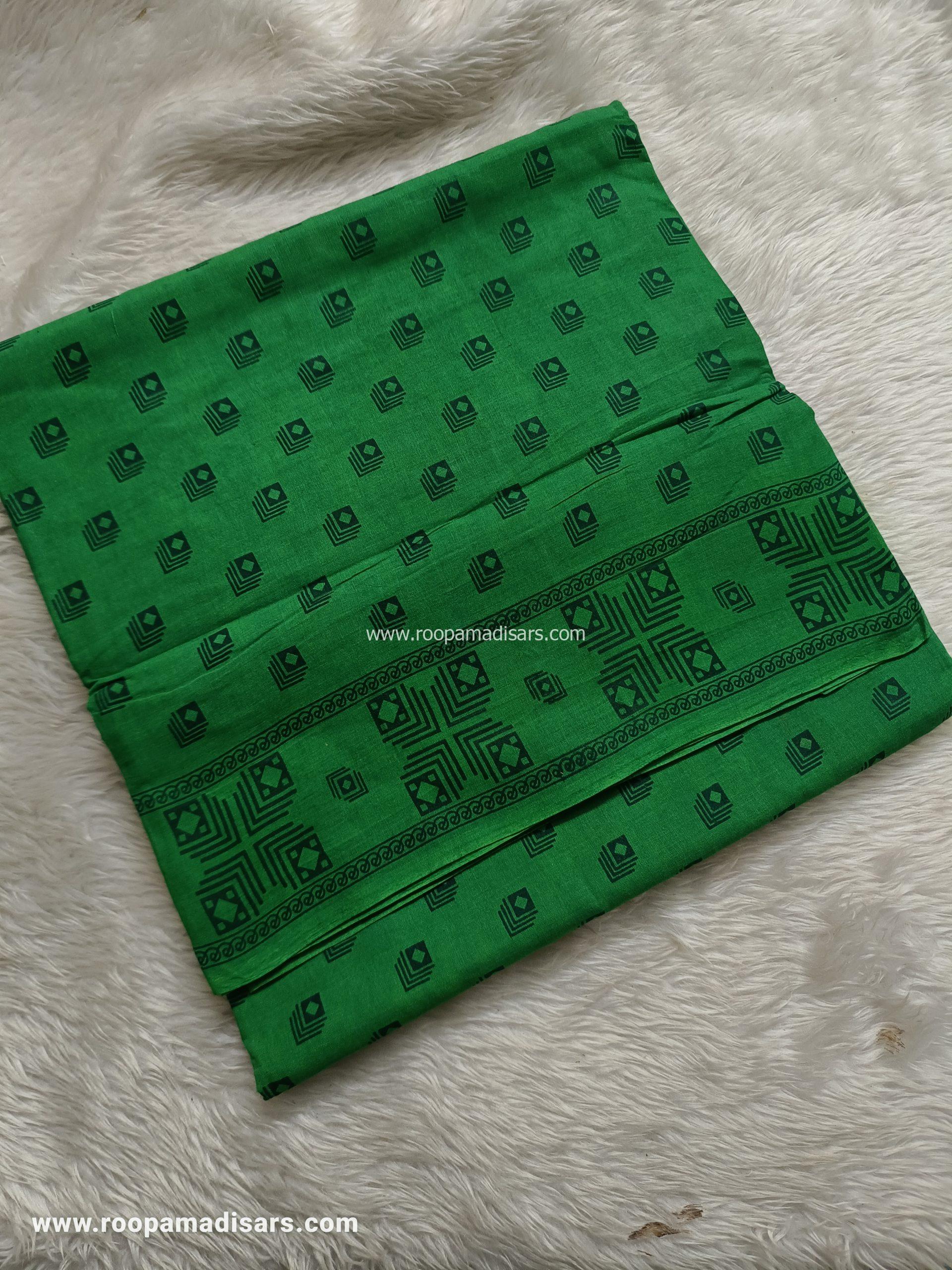 SUNGUDI SAREES -10.5YARDS MADISAR SAREE WITHOUT BLOUSE PIECE