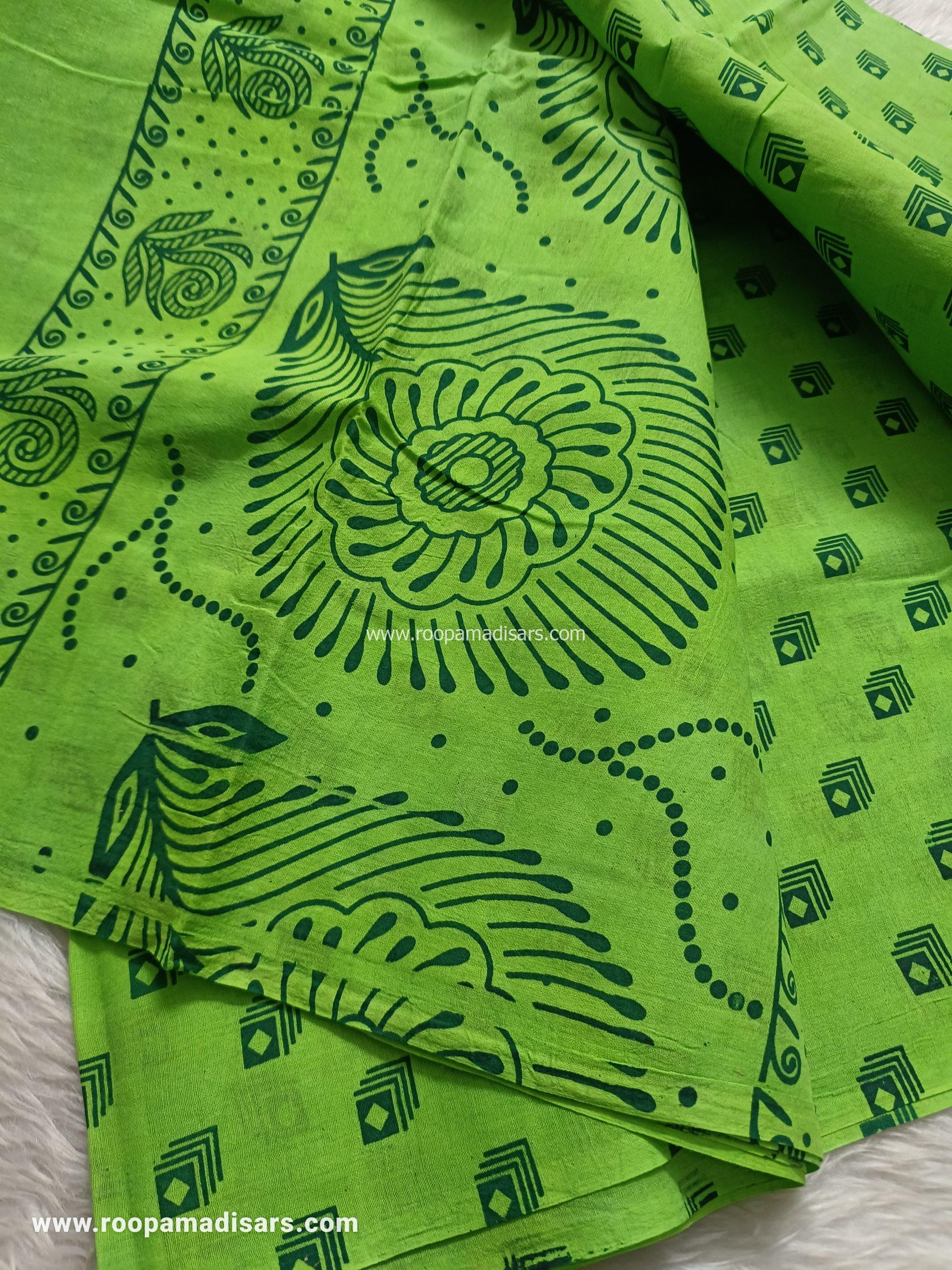 Readymade SUNGUDI SAREES -10.5YARDS MADISAR SAREE WITHOUT BLOUSE PIECE - Image 2