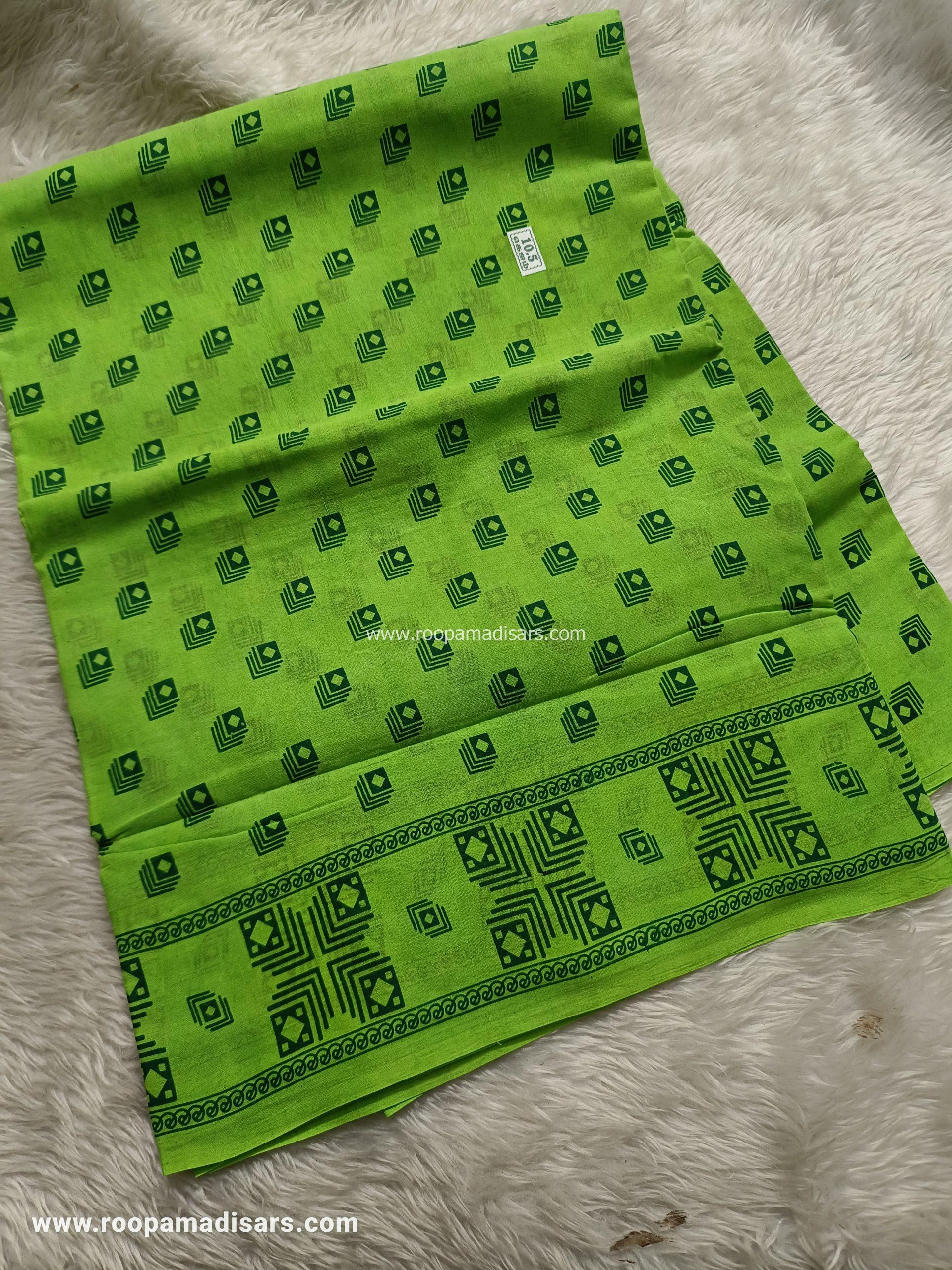 Readymade SUNGUDI SAREES -10.5YARDS MADISAR SAREE WITHOUT BLOUSE PIECE