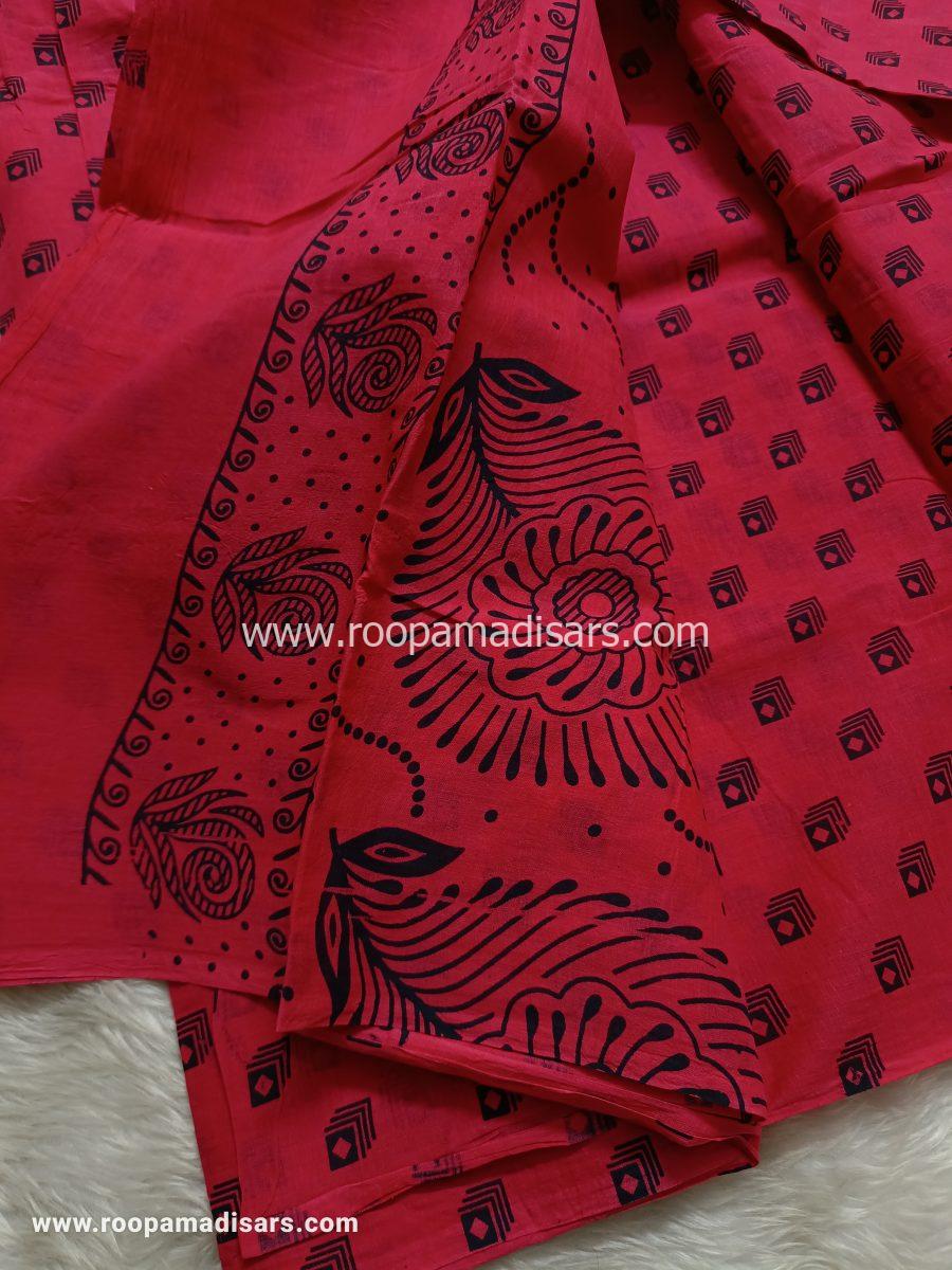 Readymade SUNGUDI SAREES -10.5YARDS MADISAR SAREE WITHOUT BLOUSE PIECE - Image 2