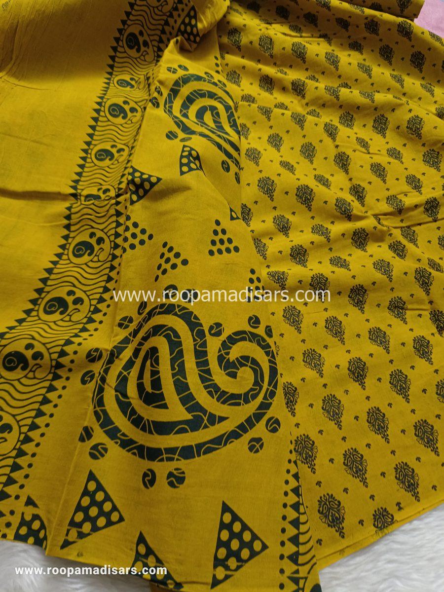 Readymade SUNGUDI SAREES -10.5YARDS MADISAR SAREE WITHOUT BLOUSE PIECE - Image 2