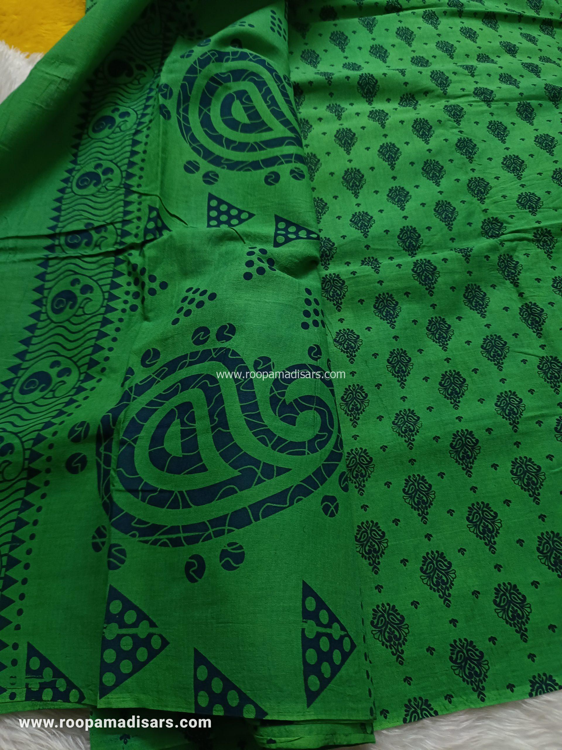 SUNGUDI SAREES -10.5YARDS MADISAR SAREE WITHOUT BLOUSE PIECE - Image 2